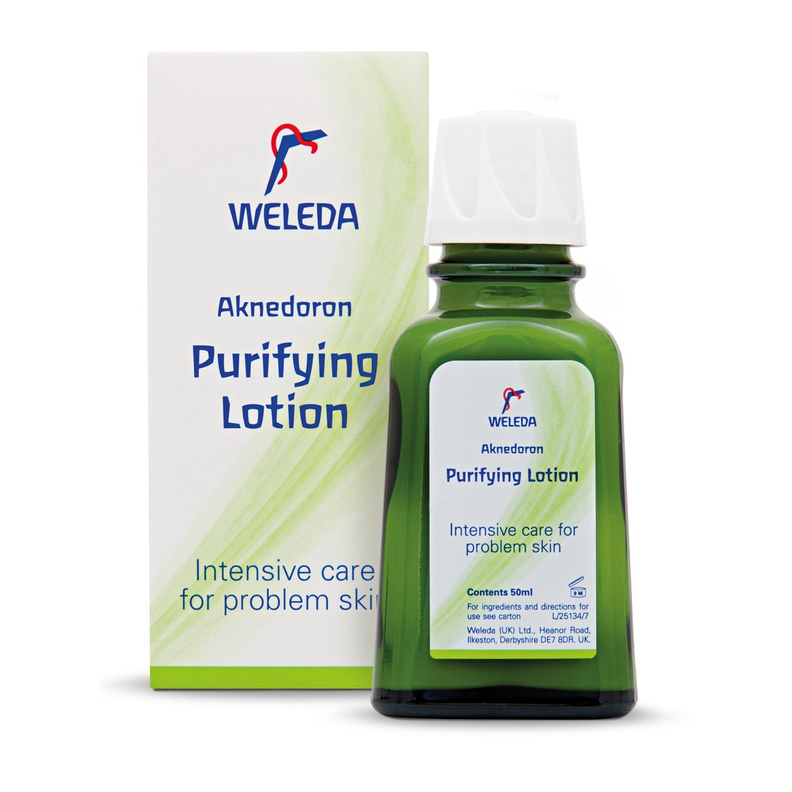 Aknedoron Purifying Lotion (Pack of 6) by WELEDA - Gentle Face Cleanser for Acne-Prone Skin | Perfect for Daily Skincare Routine & Travel