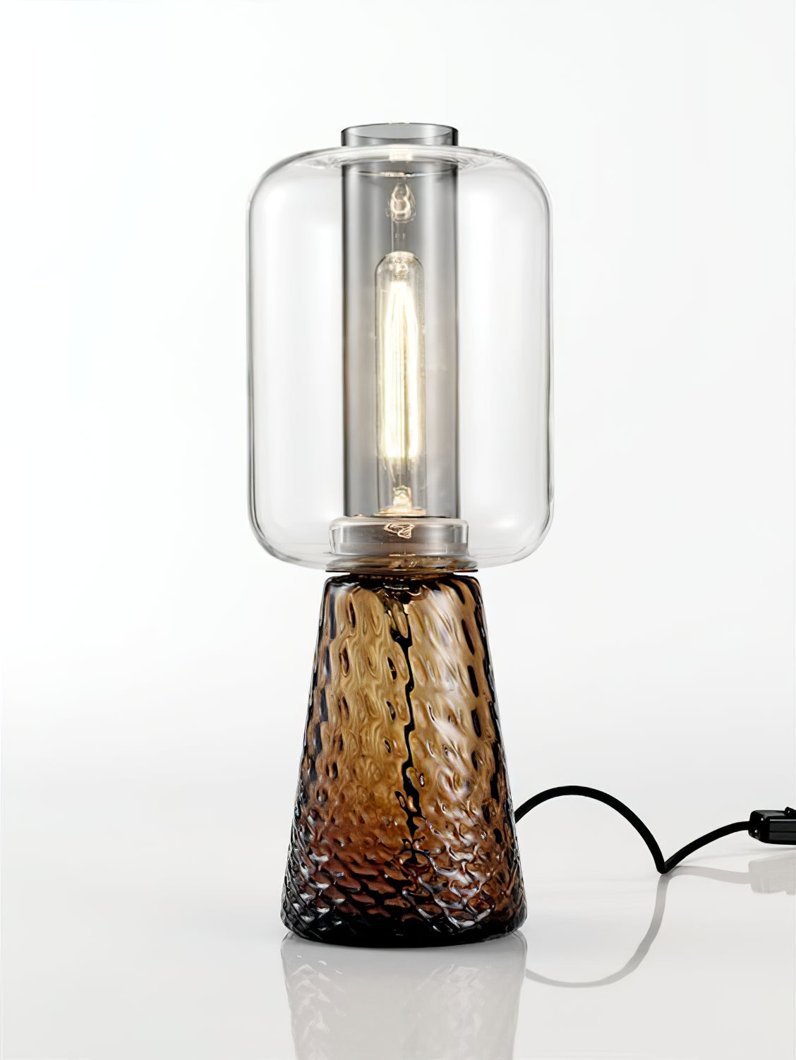 Modern LED Table Lamp with Touch Control - Adjustable Brightness for Bedroom, Living Room, and Office (Black) | Perfect for Reading, Working, and Creating Ambience