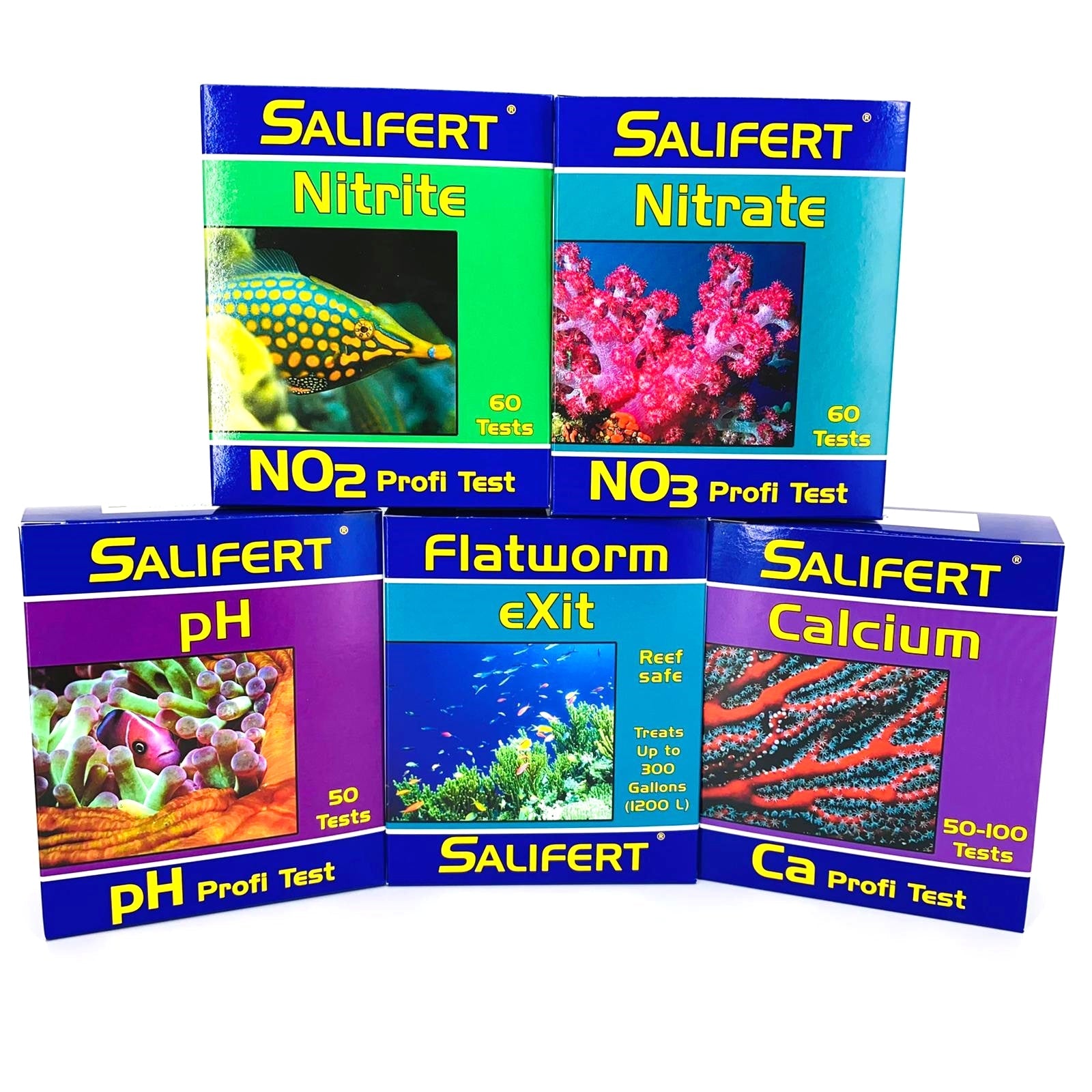 SALIFERT Nitrate (NO3) Test Kit for Saltwater Aquariums - Accurate Marine Water Testing for Reef Tanks & Fish Tanks