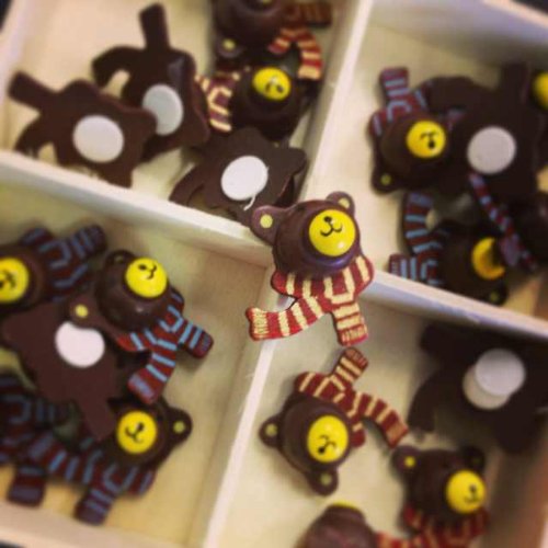 24 Pcs Cute Bear Decorative Stickers (Red & Blue) - Perfect for Scrapbooking, DIY Crafts & Kids Room Decor