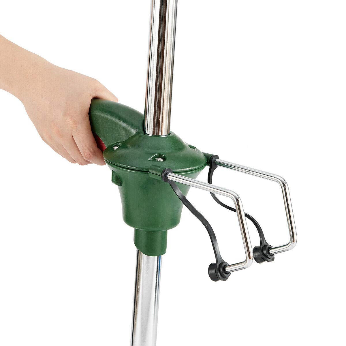 NEW Potted Plant Mover Roller - Heavy Duty Rolling Trolley for Moving Large Plants & Pots | Indoor/Outdoor Garden Caddy Dolly | Green | Jikkolumlukka | Perfect for Home Gardening, Landscaping & Nursery Use