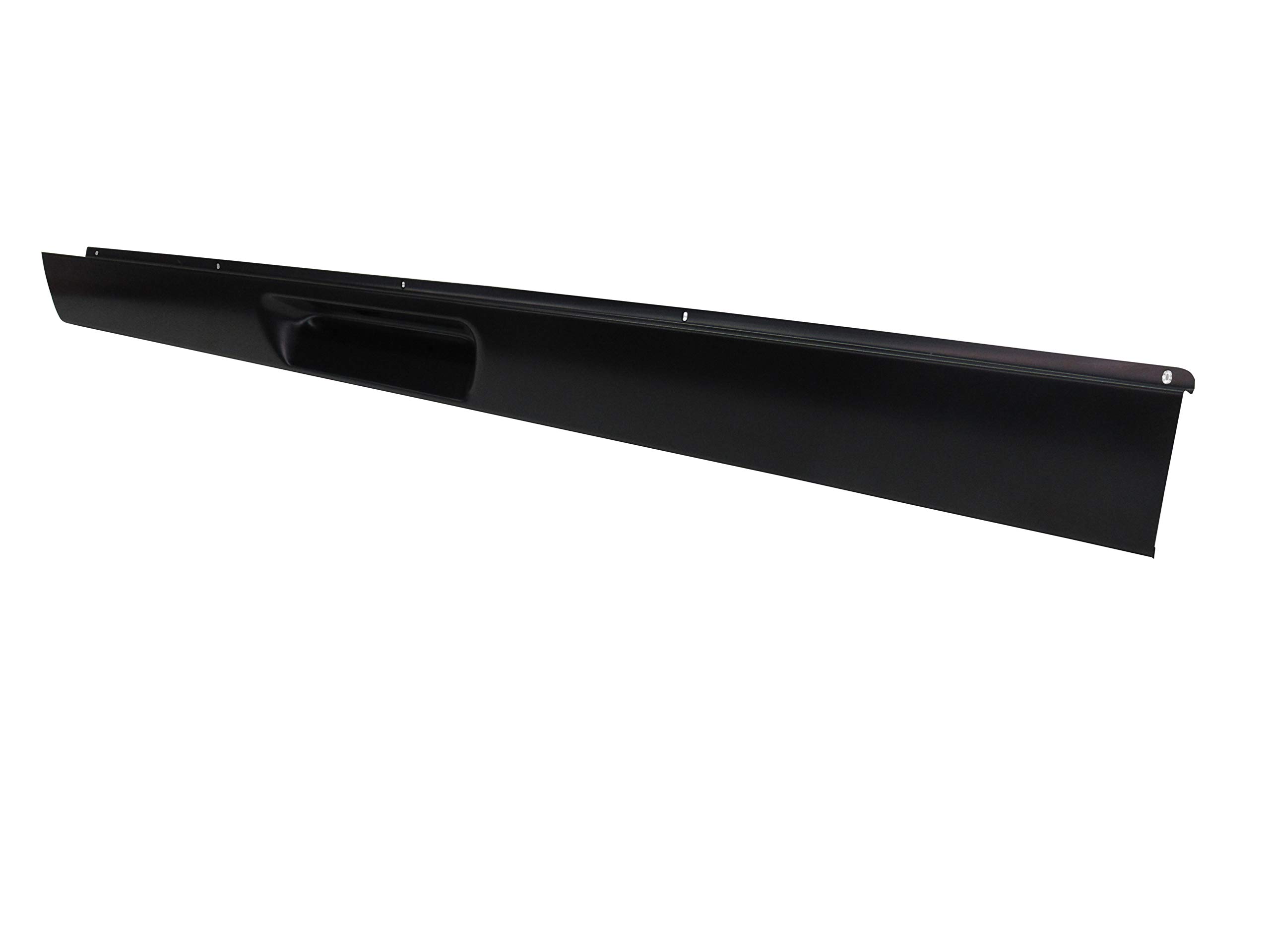 1987-1996 Ford F150 Straight Bed & Fleetside Bed Steel Roll Pan with License Plate Box | Durable Replacement for Classic Truck Restoration & Custom Builds | Perfect for Car Shows & Off-Road Adventures