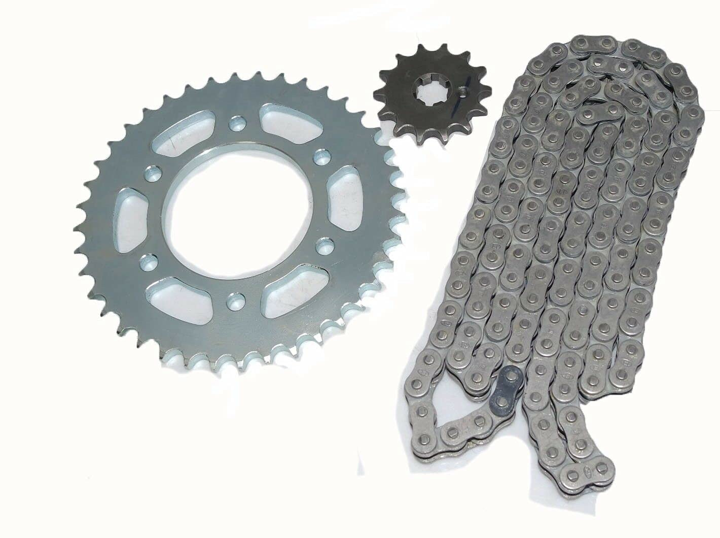 YA MA HA FZ V1 Motorcycle Chain & Sprocket Kit - 14T Front & 40T Rear Sprocket (21C-WE660-60) - Perfect for Street Racing & Performance Upgrades