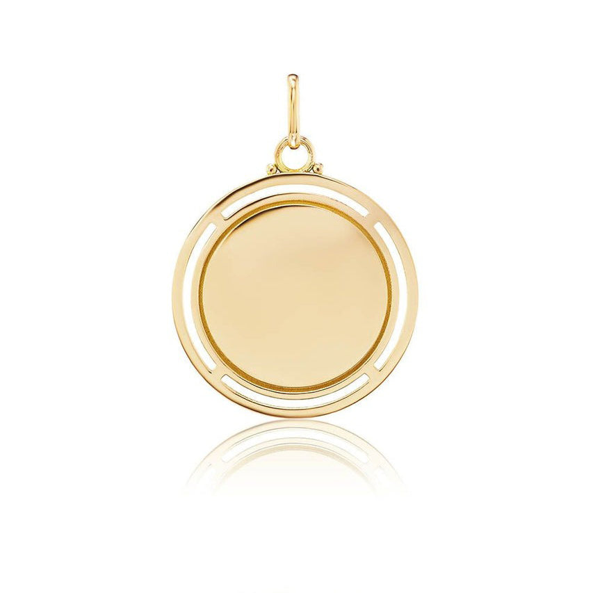 18K Gold Annabelle Pendant Necklace for Women - Aurelia Demark Elegant Jewelry Gift for Birthday, Anniversary & Valentine's Day