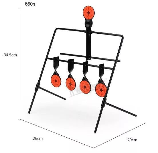 Wosport WST Wind Bell Shooting Target - Durable Outdoor Training & Practice for Rifle & Pistol - Perfect for Hunting, Range, and Tactical Drills