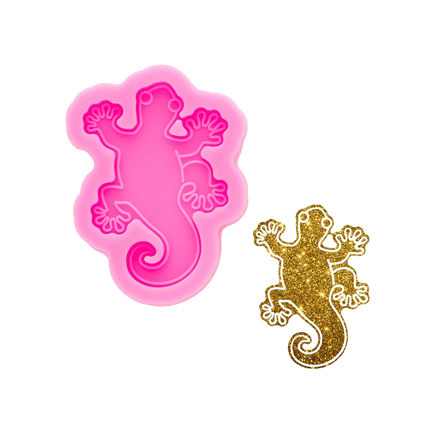 Angel Wings Silicone Baking Molds - 4-Legged Snake Design, Food-Grade Non-Stick Reusable Chocolate, Candy, Fondant, Ice Cream Molds for DIY Desserts, Cupcakes, Jelly & Pudding - Perfect for Birthday Parties, Halloween Treats & Home Baking