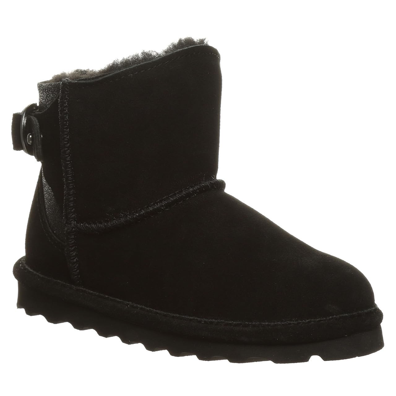 BEARPAW Women's Betty Ankle Boots - Slip On Winter Booties for Women, Comfortable & Warm, Multiple Colors - Perfect for Casual Outfits, Work & Cold Weather