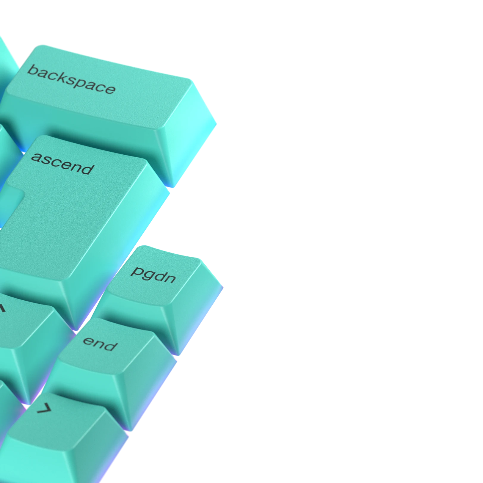 Rainforest Nordic Keycaps for Mechanical Keyboards - Custom Cherry MX Keycap Set for Gaming & Typing (Office, Home, Gaming PC Setup)