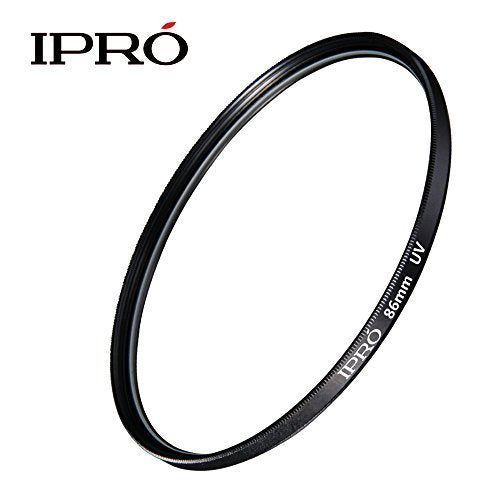 iPro 86mm Clear UV Protection Filter - Reduces Haze & Enhances Clarity for DSLR Cameras - Perfect for Landscape, Travel & Outdoor Photography