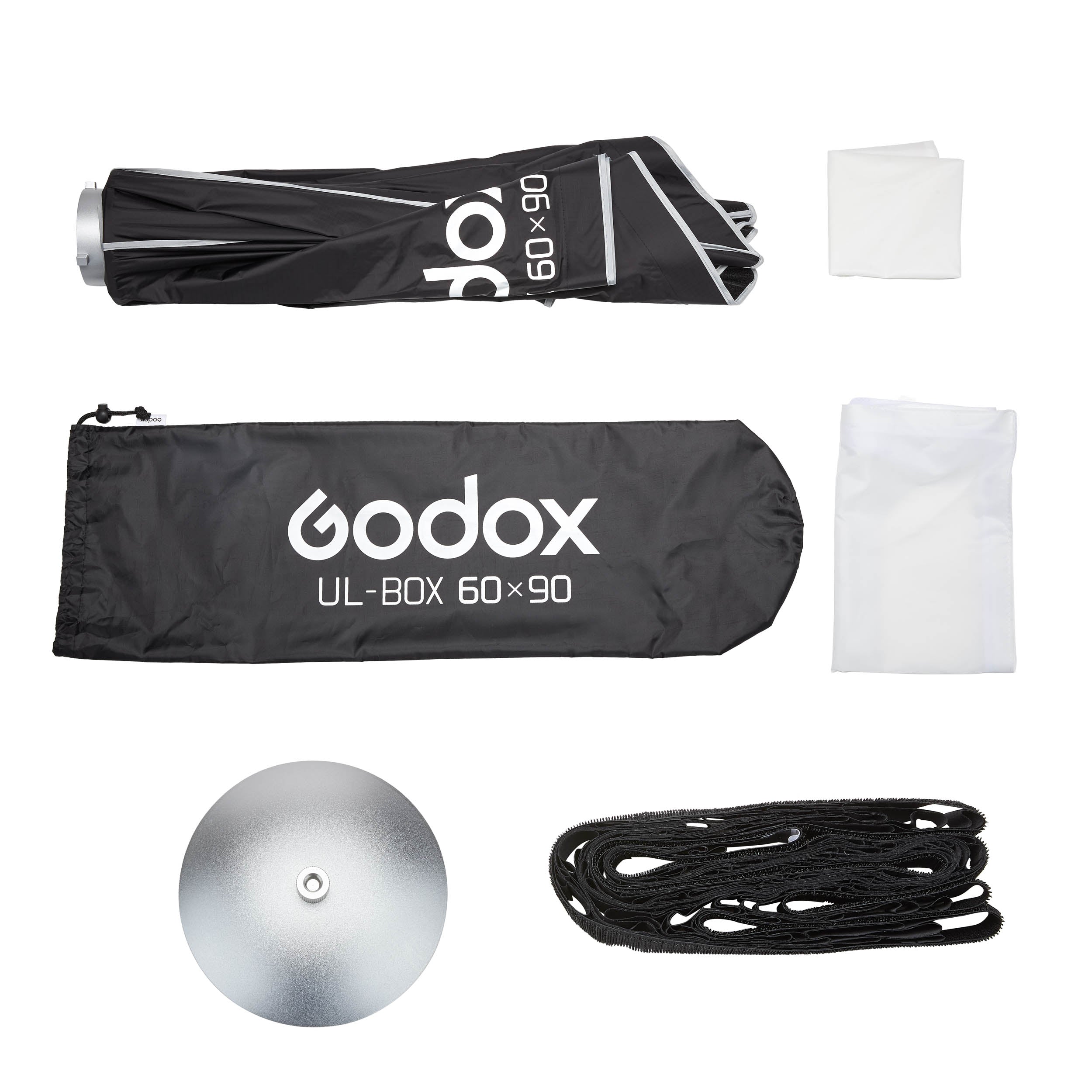 UL BOX 6090 60x90cm (2'x3') Photography Softbox - Easy Open Rectangular Umbrella Light Modifier for Studio & Outdoor Shooting - Perfect for Portraits, Product Photography & YouTube Videos