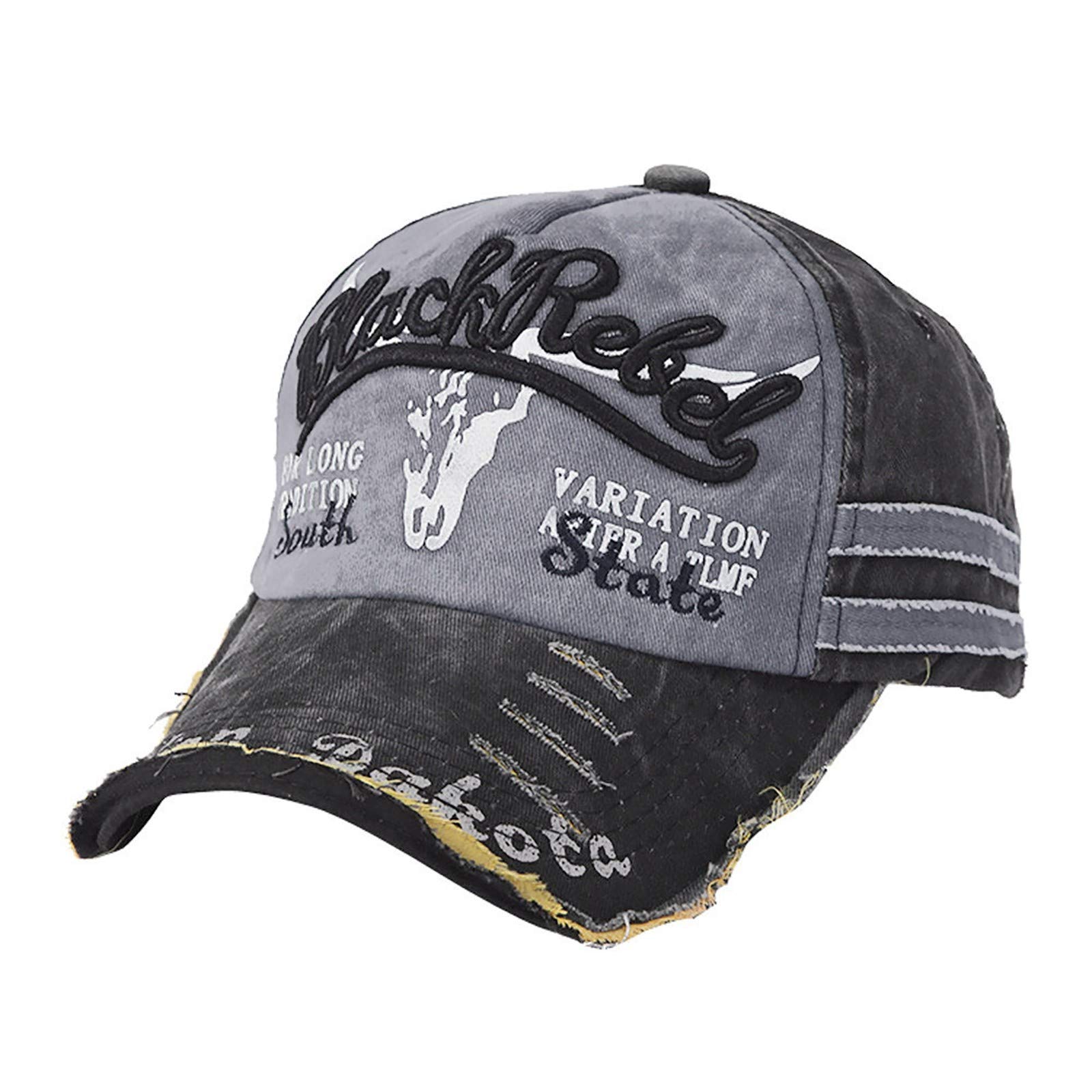 UYTOGOFE Hip Hop Baseball Cap for Men & Women - Adjustable Snapback Trucker Hat - Sporty Unisex Foldable Cap for Outdoor, Streetwear & Hip Hop Fashion