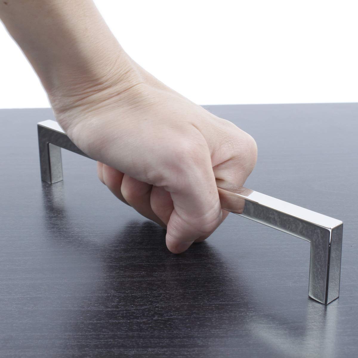 25 Pack Century Kai Square Bar Cabinet Pulls - 7 9/16