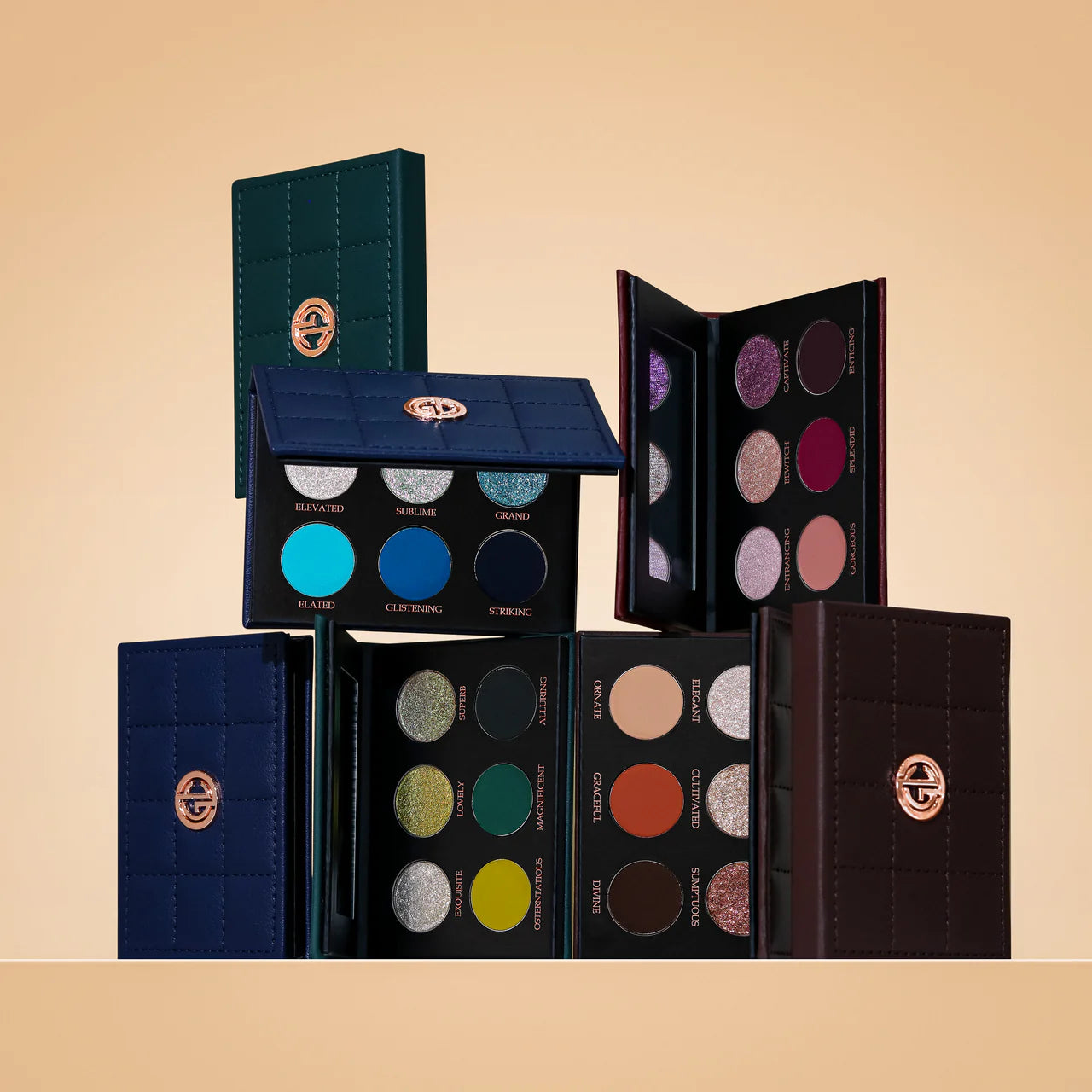 Mini Eyeshadow Palette Set - 12 Color Blendable Makeup Palettes for Everyday & Party Looks | Vegan & Cruelty-Free