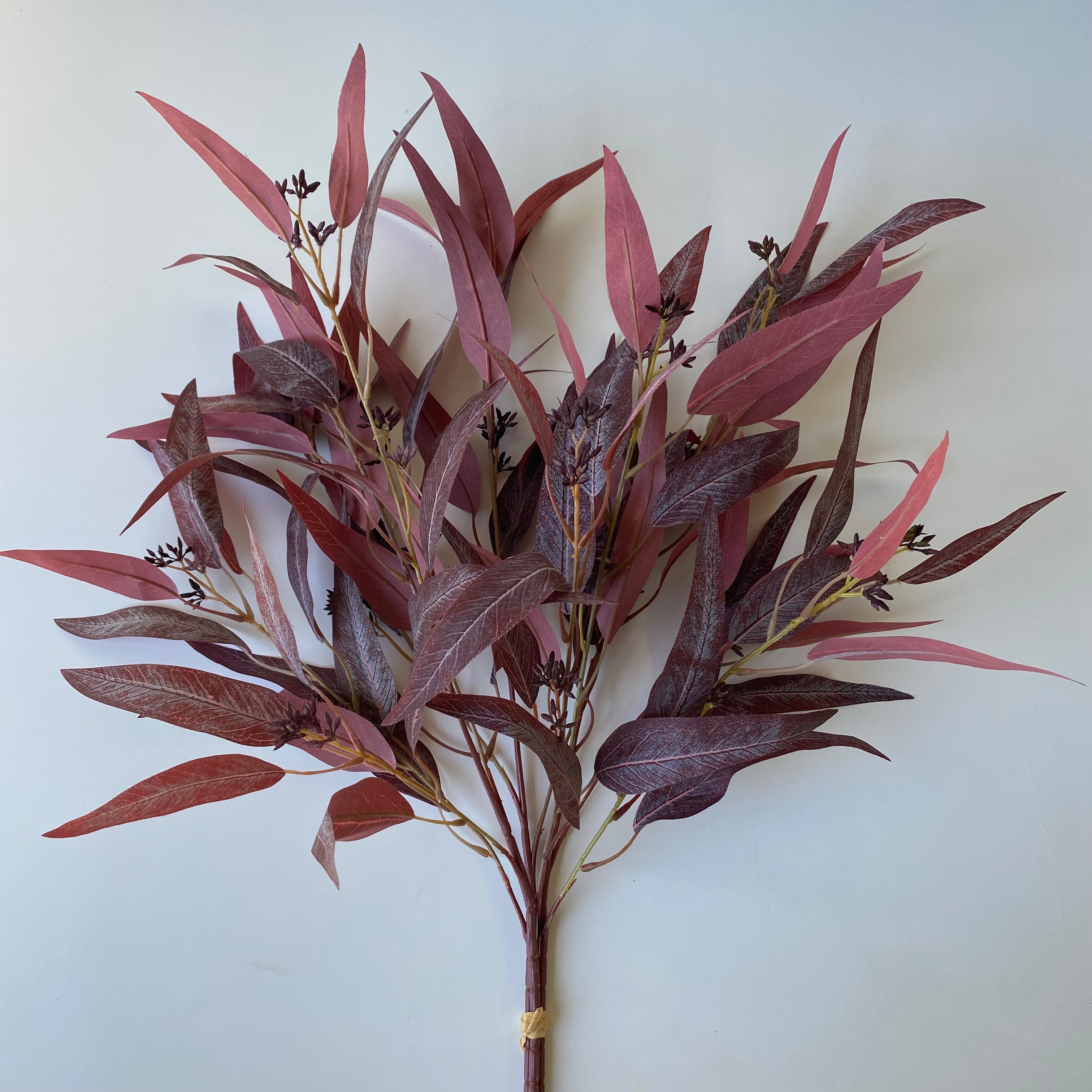 Artificial Eucalyptus Seeded Stems - Realistic Faux Greenery for Home Decor, Wedding Centerpieces, and Floral Arrangements | Perfect for DIY Crafts, Table Settings, and Seasonal Displays