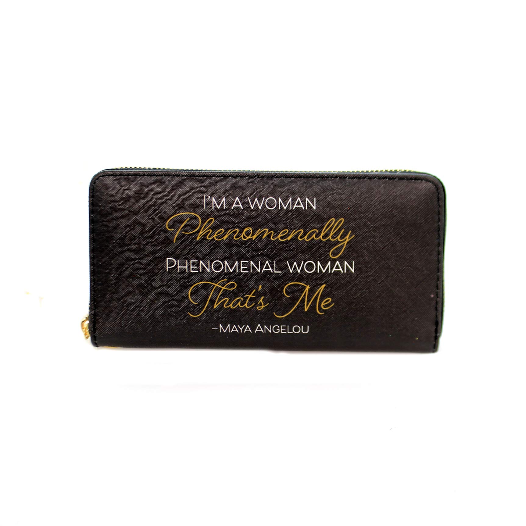 Phenomenal Woman Maya Angelou Inspired African American Wallet - Stylish & Durable Bifold for Women - Perfect for Everyday Use, Gifts & Special Occasions