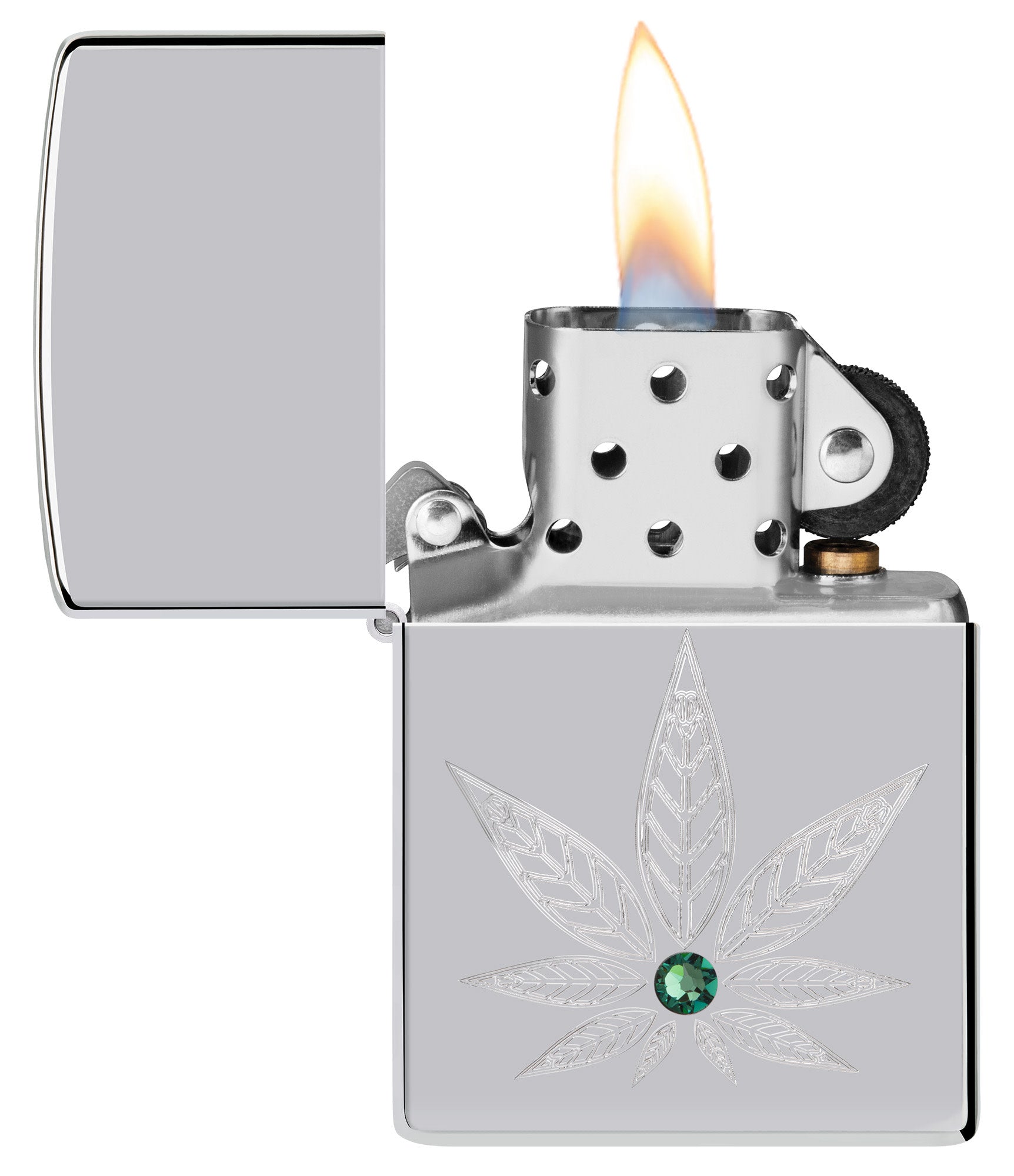 Premium Cannabis Crystal Design - Elegant & Unique Home Decor for Meditation, Yoga & Relaxation Spaces