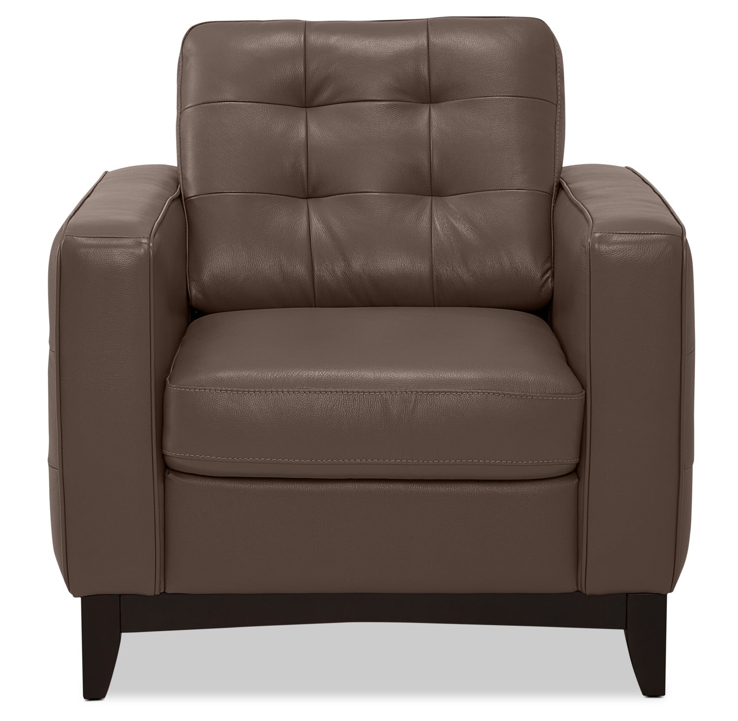 Alexi Chair - Modern Pewter Accent Chair for Living Room, Bedroom & Office - Stylish & Comfortable Seating for Home Decor