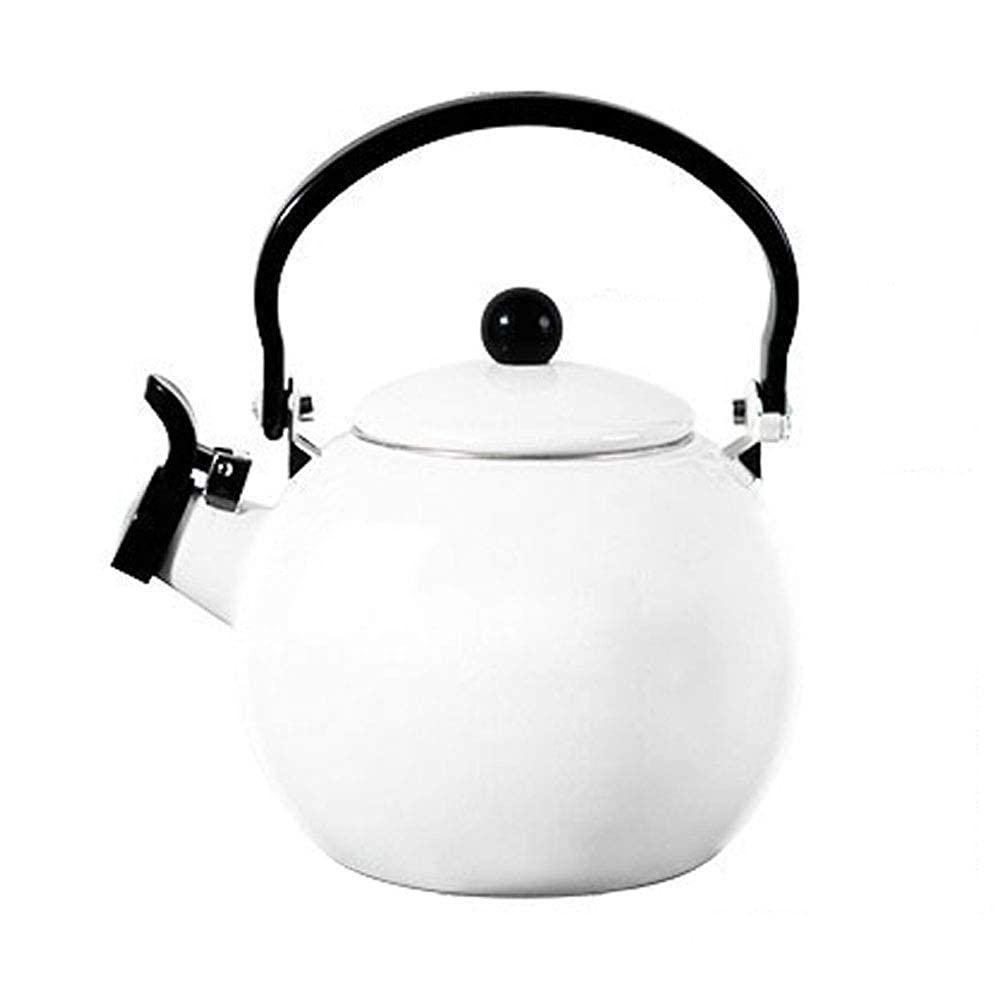 2L Stainless Steel Whistling Tea Kettle for Stovetop - Modern Tea Pot with Loud Whistle, Perfect for Gas & Electric Stoves - Ideal for Home, Office & Tea Lovers
