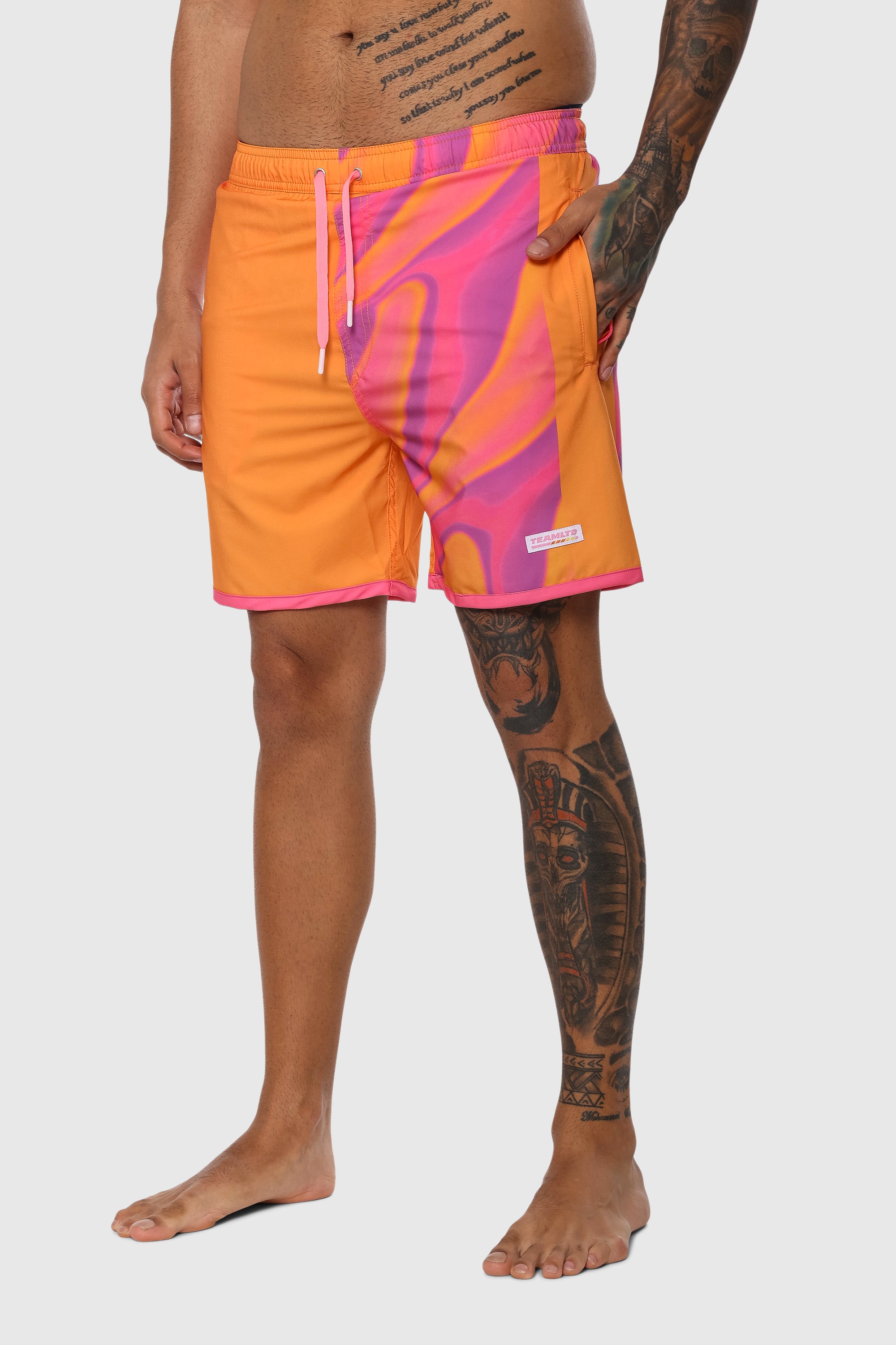 Classic Black Swim Shorts for Men - Comfortable & Quick-Dry Swimwear for Beach, Pool & Water Sports