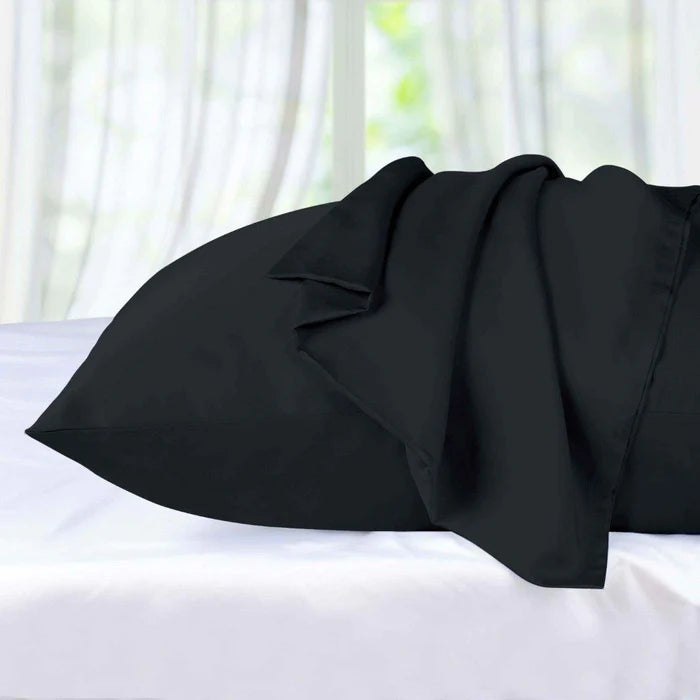 300 Thread Count Modal Beechwood Pillowcase Set - 2 Piece Soft & Breathable Bedding for a Comfortable Night's Sleep - Perfect for Home, Hotel, and Travel Use