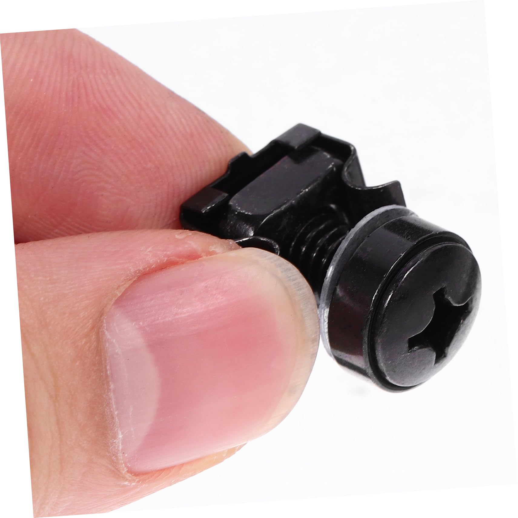 50PCS Rackmount Cage Nuts & Square Insert Nuts for Server Cabinets - M6 Hardware Nuts Kit for Network Devices, Data Center Equipment & Telecom Racks - Secure Mounting Solution for Routers, Switches & Patch Panels