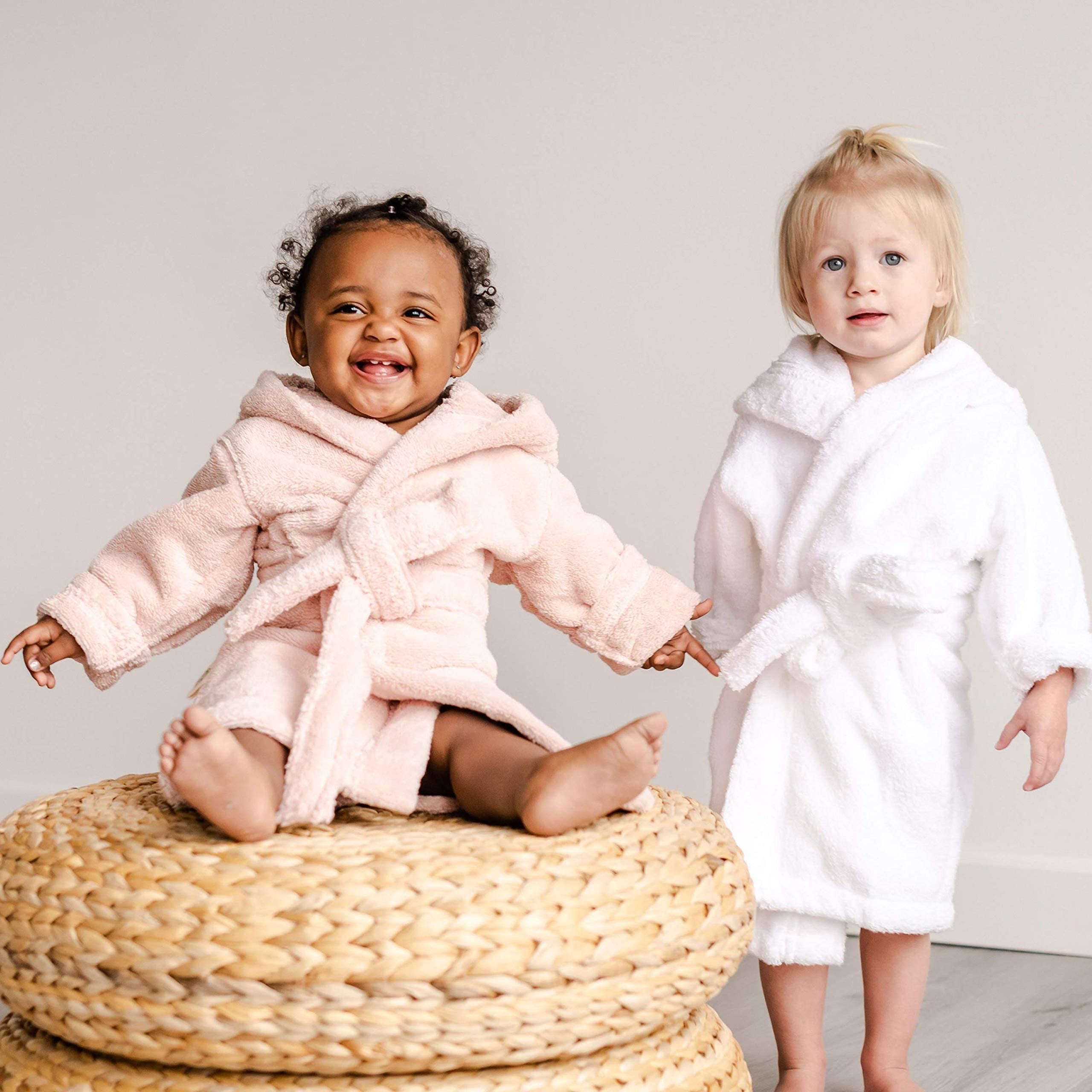 Natemia Organic Hooded Cover-Up for Kids - Ultra Soft & Absorbent Cloud Touch Cotton Beach Towel, Pool Towel Cover-Up - Perfect for Swimming, Sun Protection & After-Bath Wrap