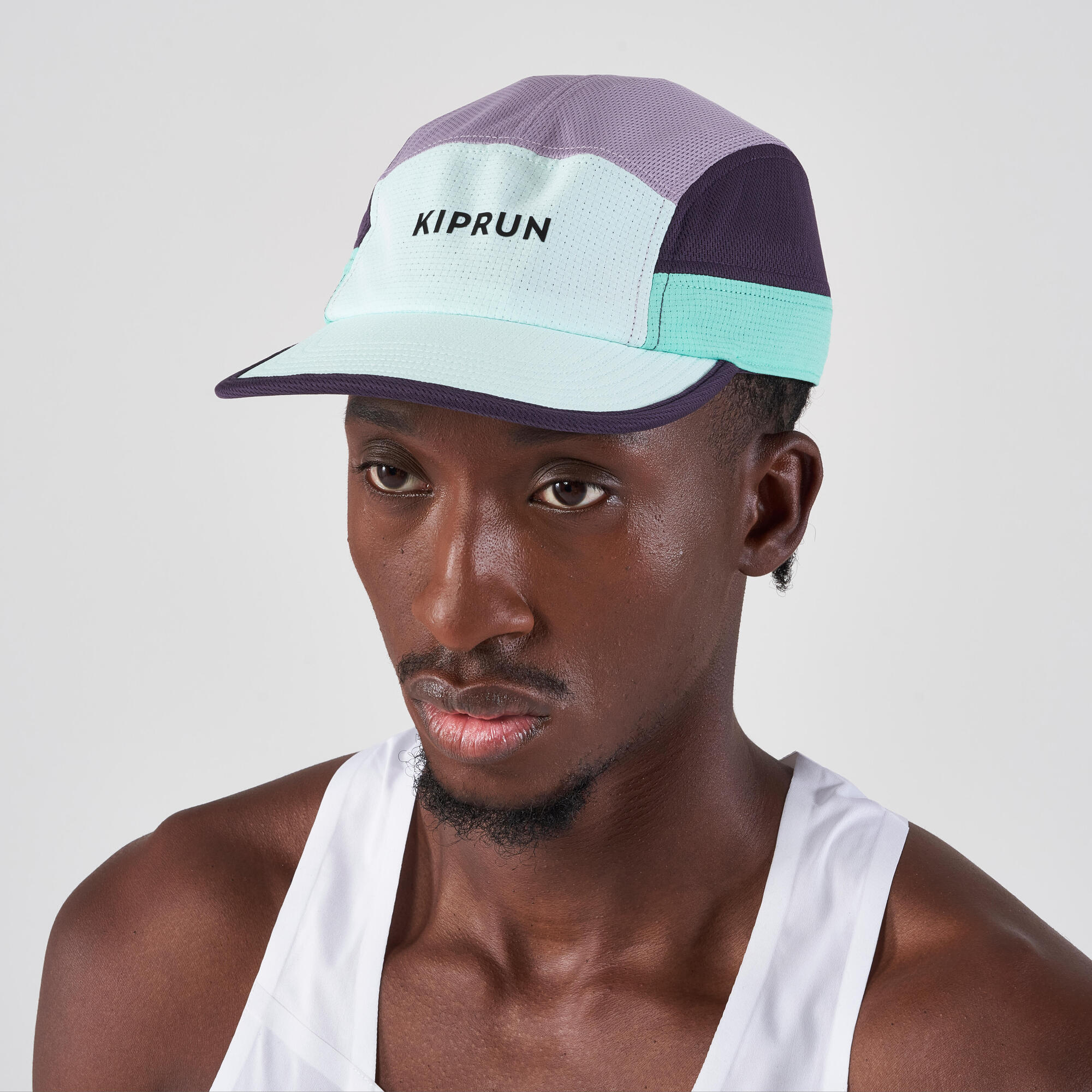Kiprun Ultra Light 5 Panel Running Cap - Breathable Performance Hat for Men & Women - Perfect for Jogging, Marathon Training & Outdoor Sports