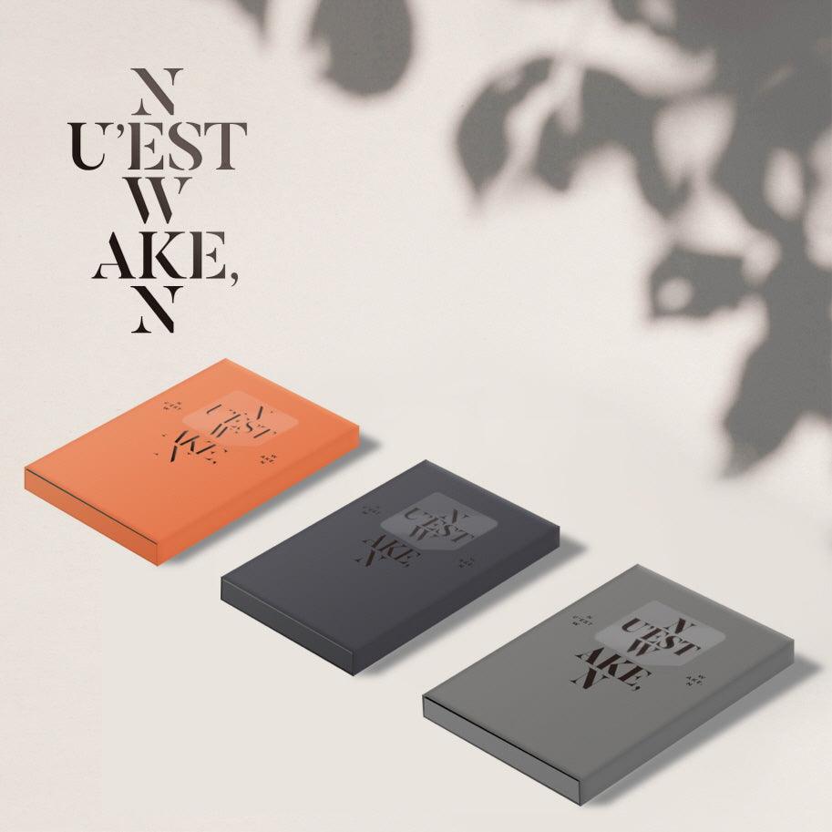 NU'EST W 'WAKE, N' Official Album + Exclusive Poster - K-Pop Music CD for Fans Collection | Perfect for Birthday Gifts, K-Pop Merchandise Display & Fan Meetings