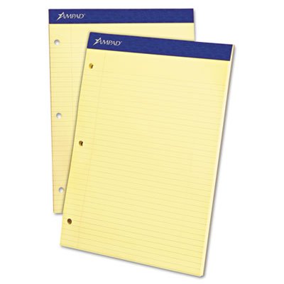 Ampad Dual Pad Writing Notebook - College Ruled Paper, 2-Pack for School, Office & Journaling | Perfect for Note Taking, Homework & Creative Writing