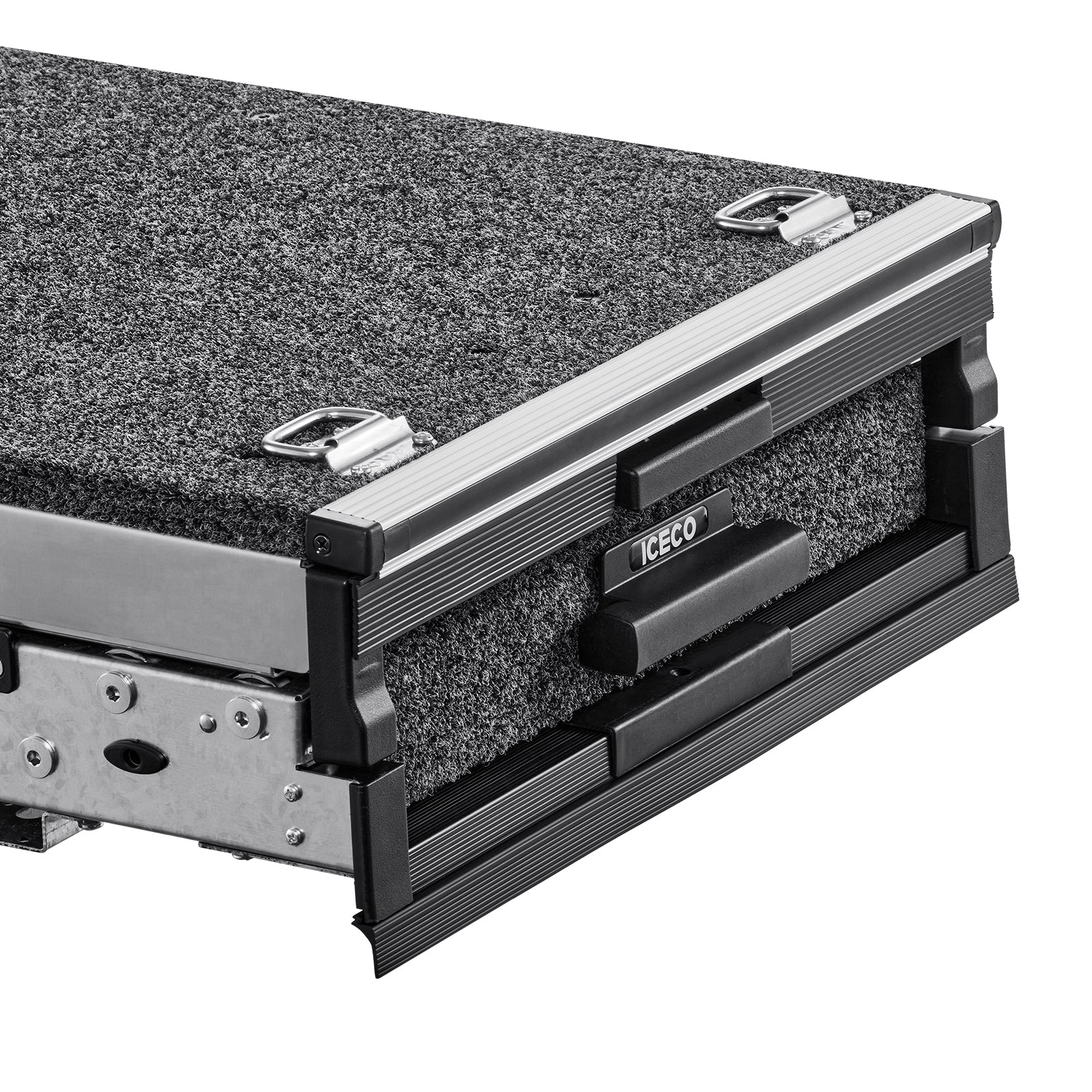 ICECO DS15 Roller Drawer System - Heavy Duty Sliding Drawers for Truck Bed & SUV Storage | Perfect for Camping Gear, Tools & Outdoor Equipment Organization
