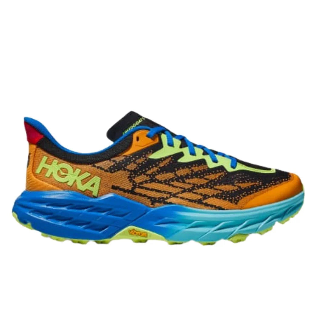 Hoka Speedgoat 5 Men's Trail Running Shoes - Lightweight Hiking & Outdoor Adventure Footwear for Mountain Trekking & Trail Running