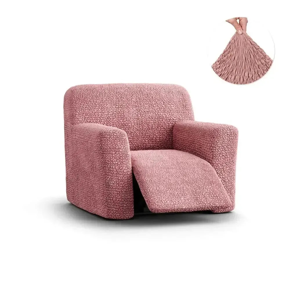 Microfiber Reclining Armchair Slipcover - Stretchable Furniture Protector for Living Room, Bedroom & Home Theater - Easy Wash Sofa Cover for Comfort & Style