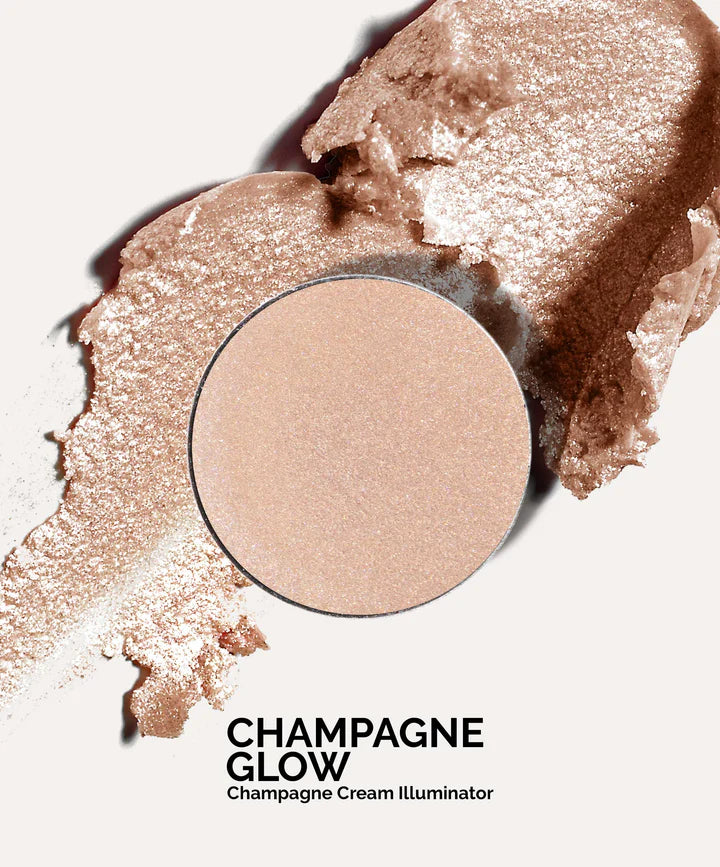 Multi-Use Cream Lip & Cheek Illuminator Refill - Natural Glow Makeup for Lips, Cheeks & Highlighting - Perfect for Everyday Wear & Special Occasions
