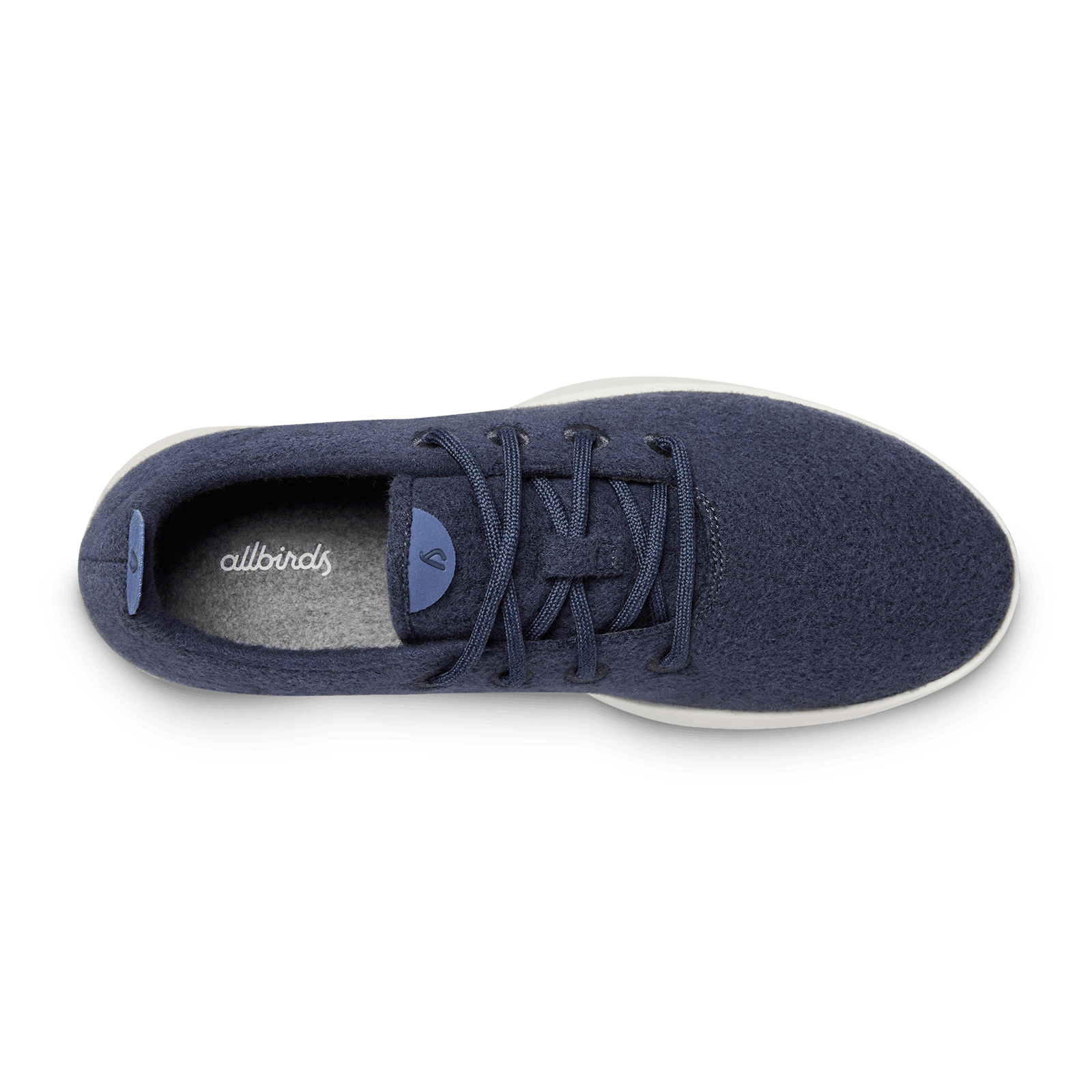 Women's Wool Runner Sneakers - Hazy Indigo Color with Blizzard Sole | Comfortable & Breathable Eco-Friendly Shoes for Walking, Running & Casual Wear