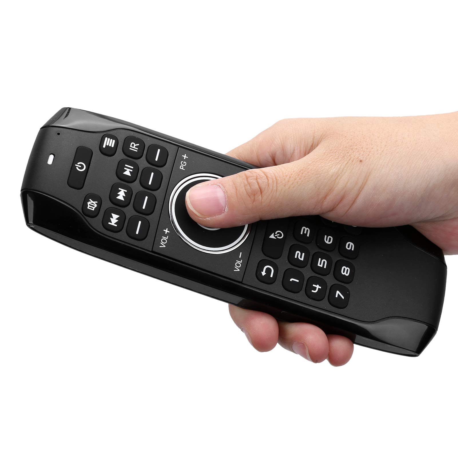 Bluetooth 5.0 Air Remote Mouse with Backlight & 6-Axis Gyroscope - Wireless Controller for Android TV Box, Smartphones, Laptops & Smart TVs | Perfect for Home Entertainment & Office Work