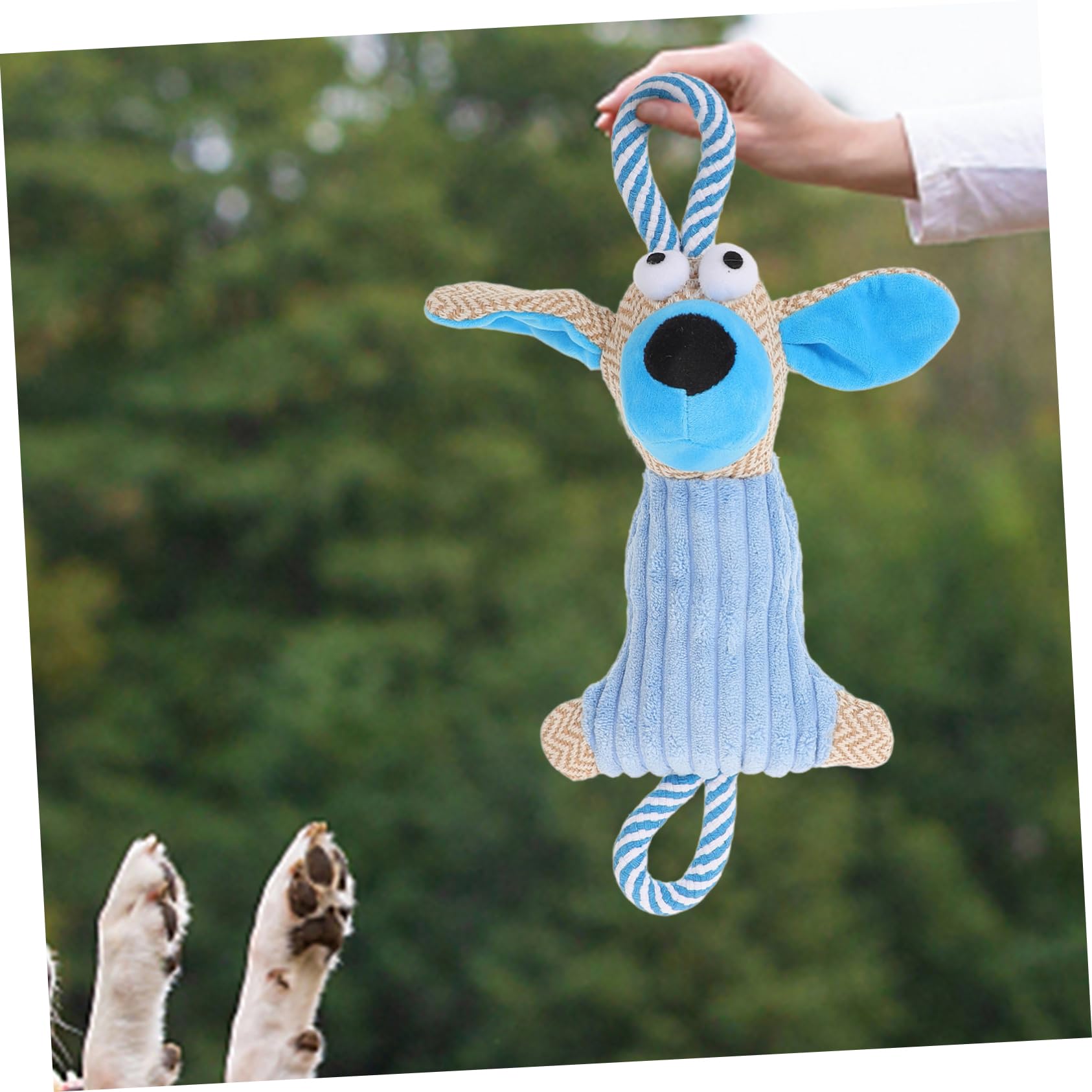 Balacoo Puppy Chew Toys - Soft Plush Dog Toys for Small, Medium & Large Dogs - Cartoon Educational Chewing Toy for Puppy Training & Teething Relief - Perfect for Playtime, Cuddling & Anxiety Relief