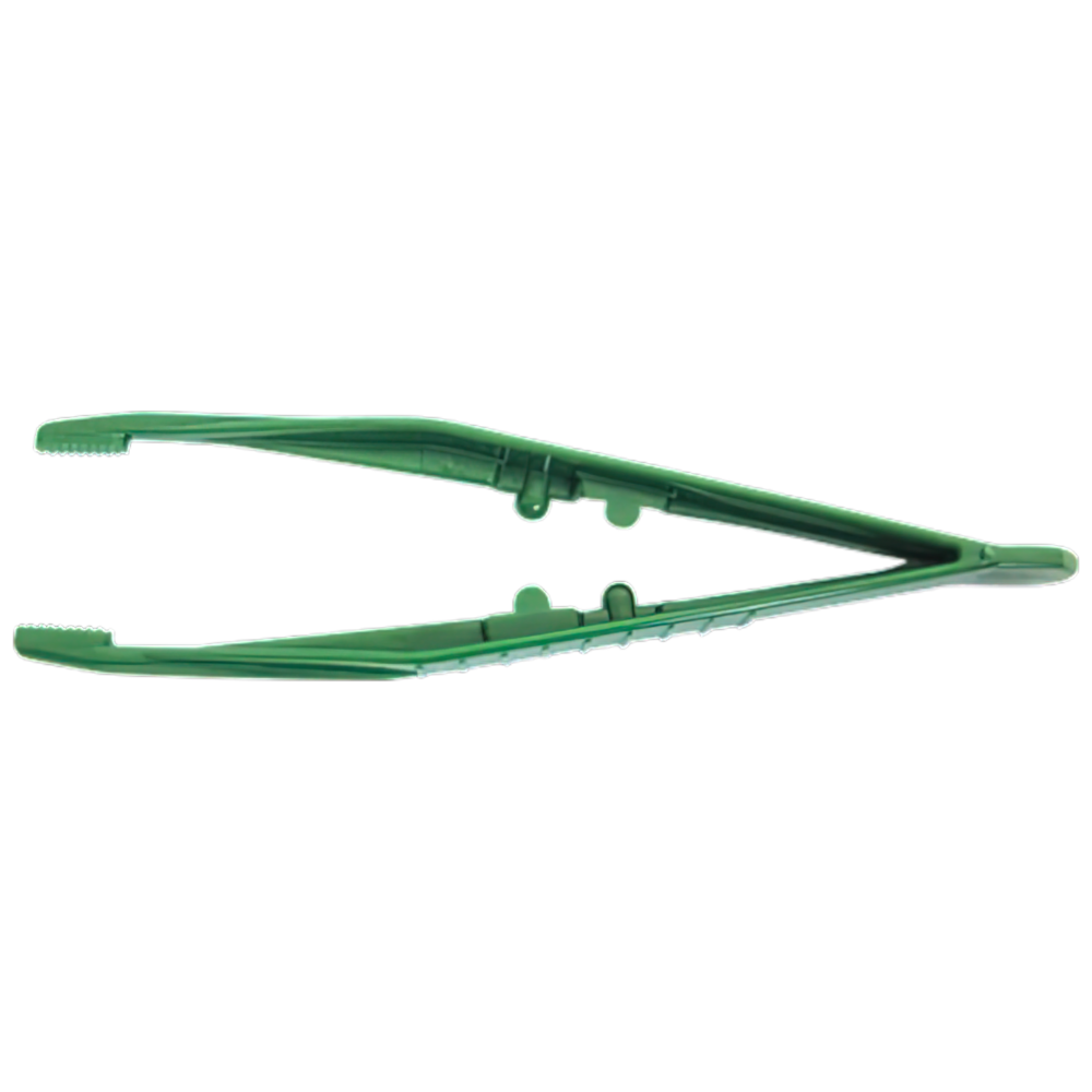 11cm Disposable Plastic Forceps - Sterile Medical Tweezers for First Aid, Lab, and Crafting - Perfect for Wound Care, Science Experiments & DIY Projects