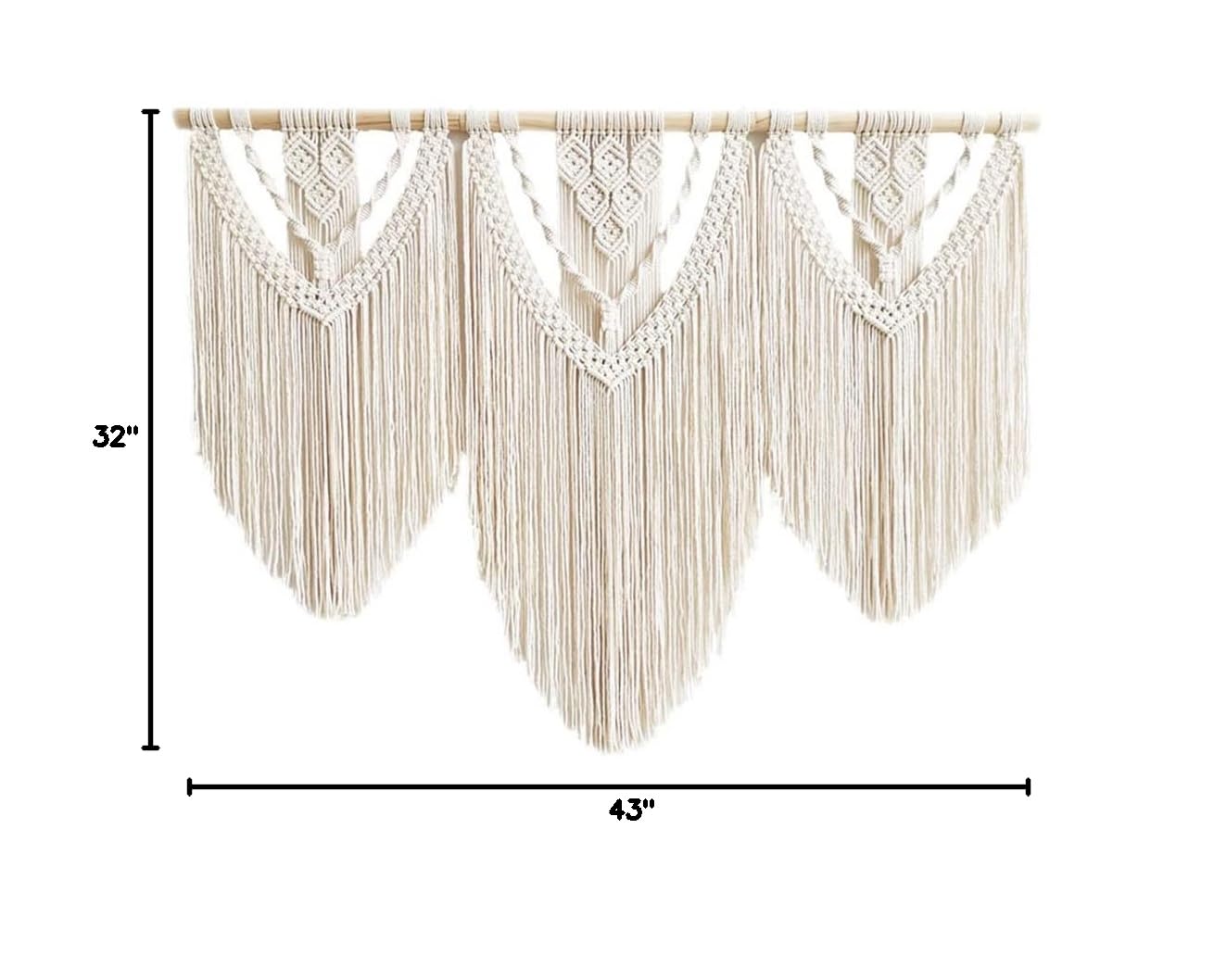 Geepro Large Macrame Wall Hanging - 43