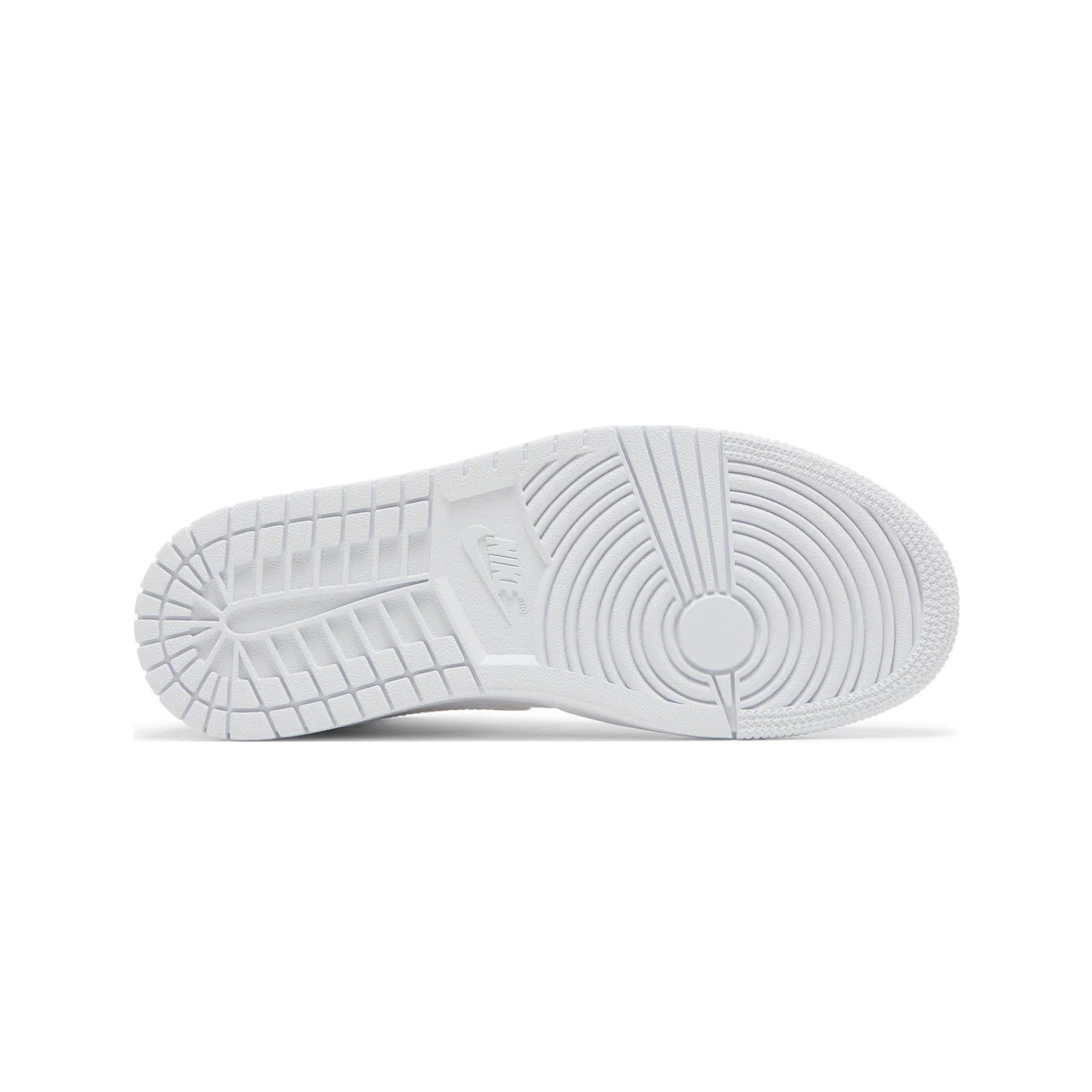 Air Jordan 1 Mid 'Triple White' Women's Basketball Shoes (2022) - Comfortable Sneakers for Casual Wear, Gym & Street Fashion