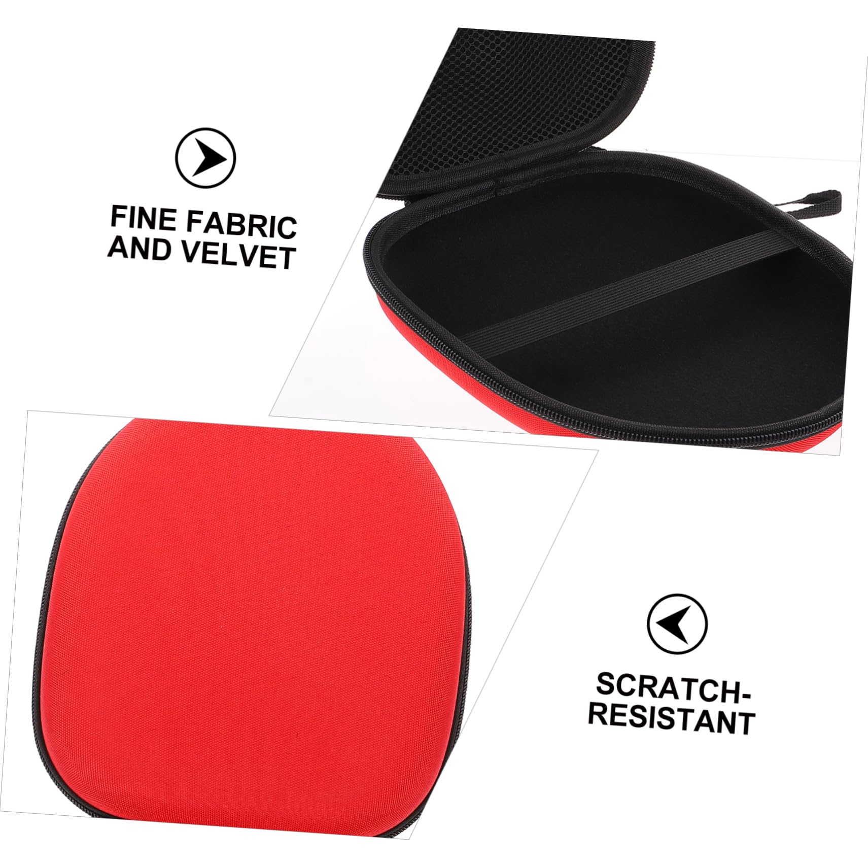 Gadpiparty 2 Pack Headphone Protective Case - Zippered Compact & Portable Headset Carry Pouch for Travel, Gym, Work, and Daily Storage