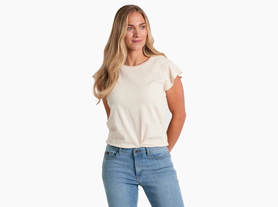 Women's Shilo Short Sleeve T-Shirt - Soft Cotton Casual Top for Everyday Wear | Perfect for Work, Outings & Relaxing at Home