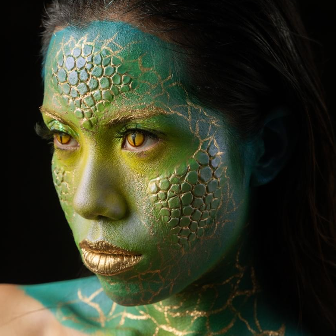 Reptile Skin Prosthetic - Realistic Fake Skin for Halloween Costumes, Cosplay & Special Effects Makeup