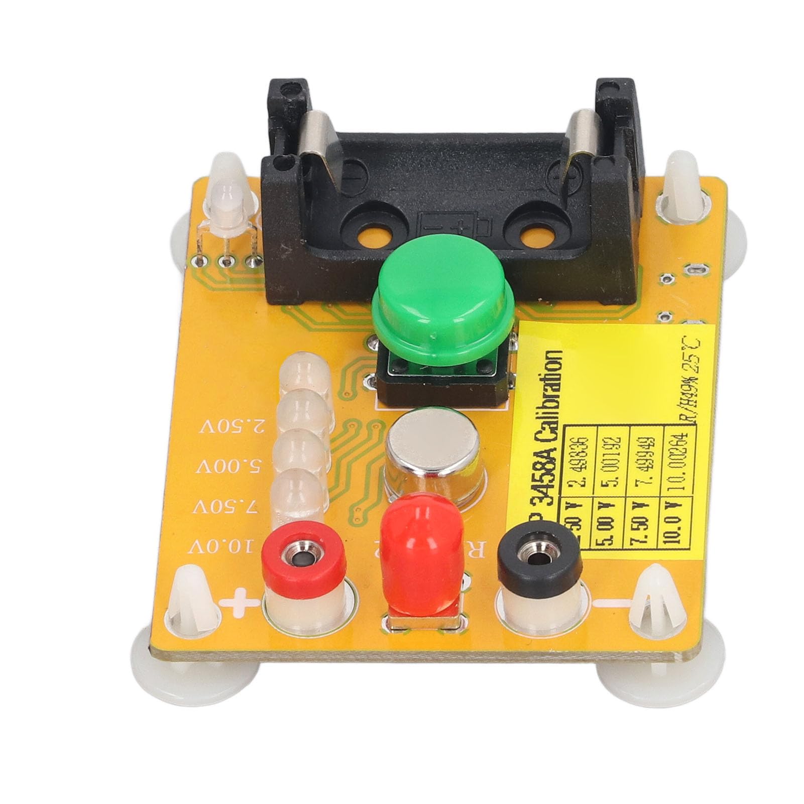 AD584K 4-Channel Programmable Voltage Reference Board - Micro USB Calibration Module for HP3458A 8.5-Digit Multimeter | Precision DC5V Benchmark Source | Ideal for Lab Testing & Electronic Equipment Calibration