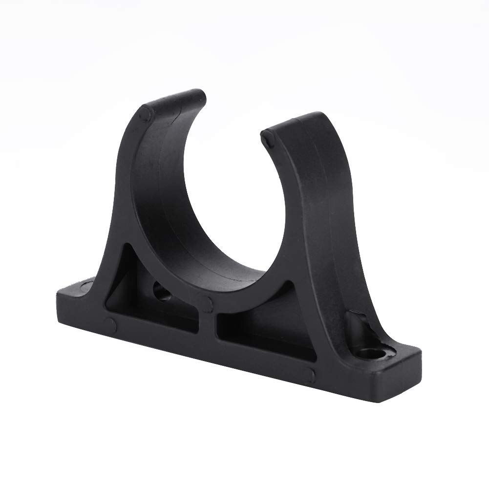 BTIHCEUOT Kayak Paddle Holder Clip - 1 Pair Black Plastic Oar Holder Clips for Kayaks, Canoes & Rowing Boats - Secure Paddle Keeper for Water Sports & Fishing Adventures