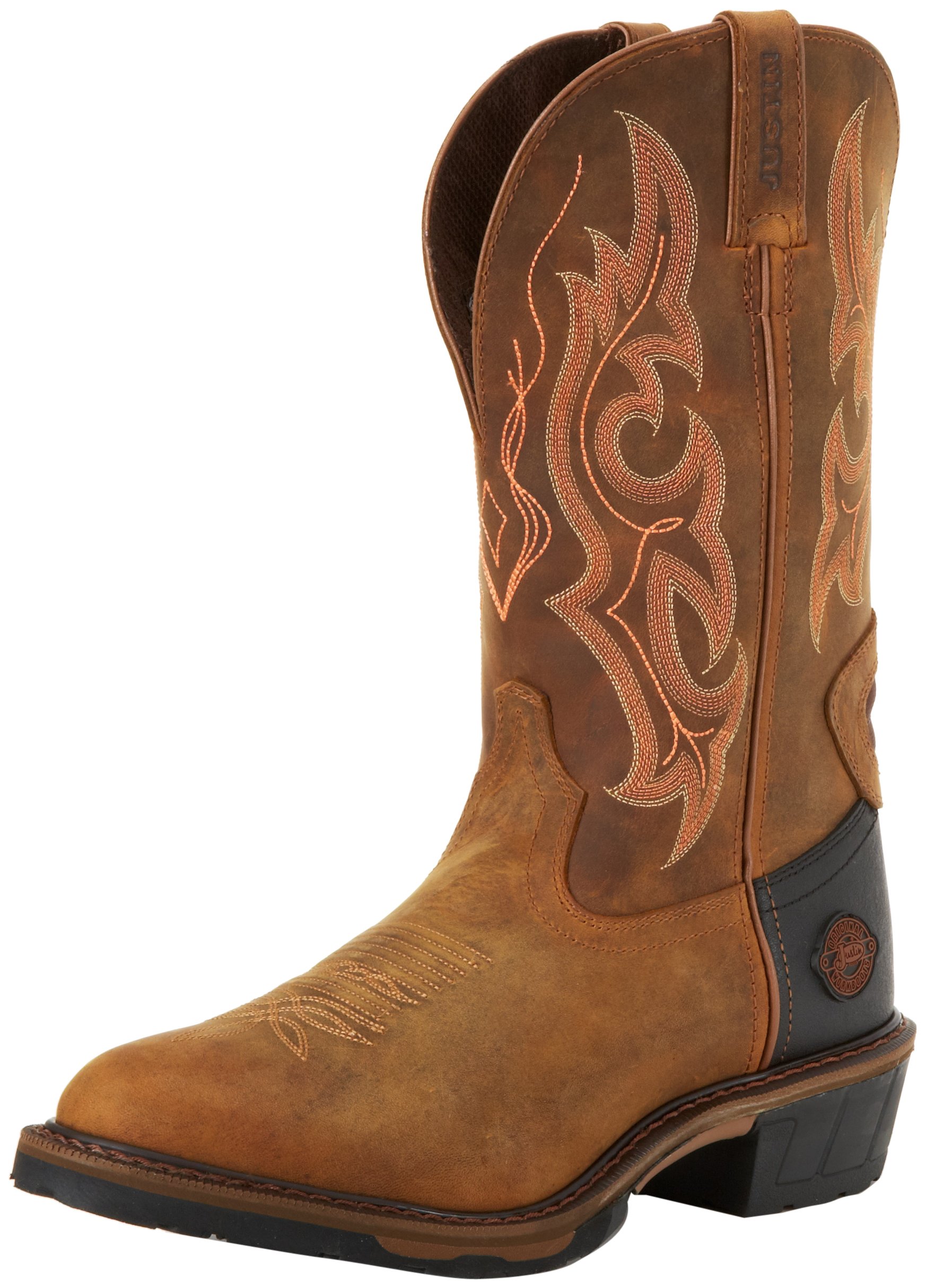 Justin Men's Hybrid Work Boots - Durable & Comfortable for Outdoor Work