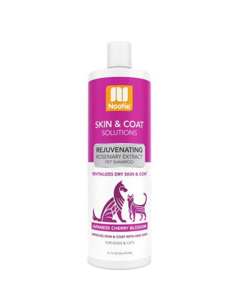Nootie Rejuvenating Dog Shampoo - Japanese Cherry Blossom Scent for Soft, Shiny Coat | Gentle Cleansing & Moisturizing Formula | Perfect for Bath Time & Grooming