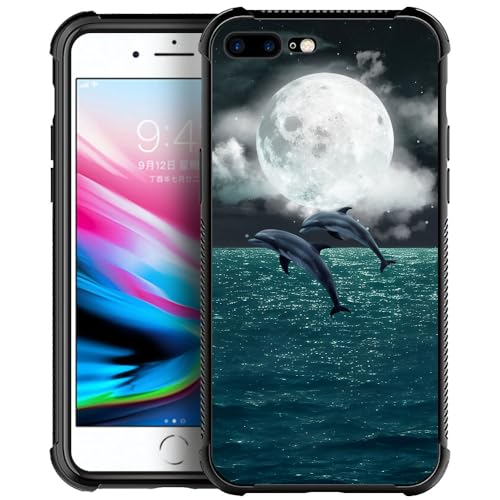 Two Dolphins Fly