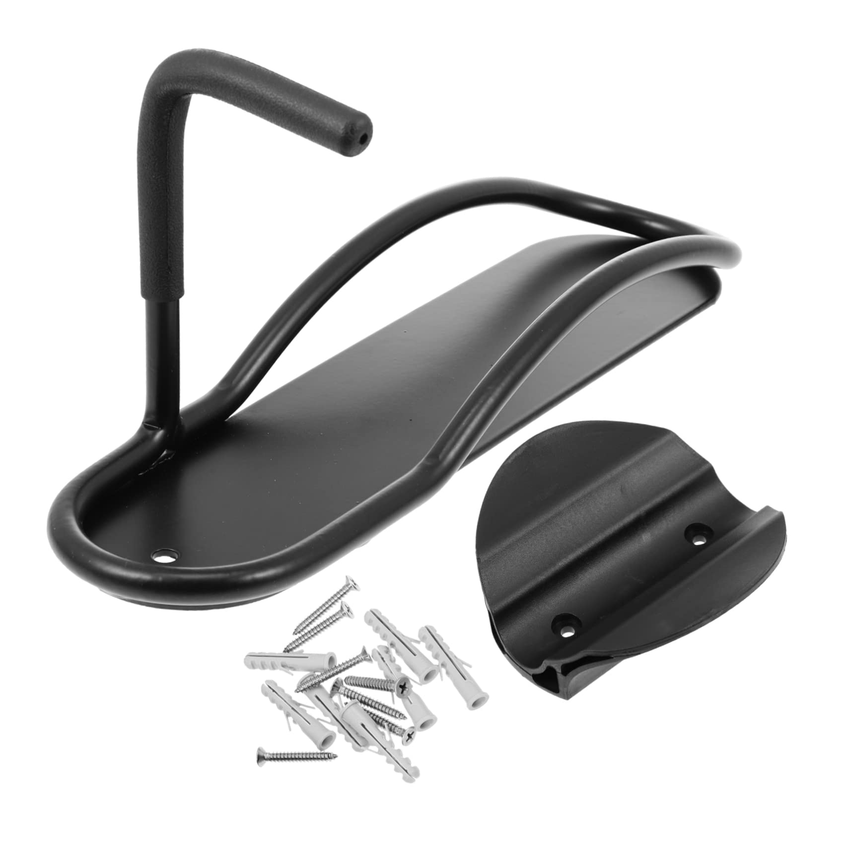 BOHHO Bike Wall Mount Rack - Adjustable Ceiling & Wall Mounted Bicycle Hanger for Secure Storage - Perfect for Garage, Apartment, or Indoor Bike Display