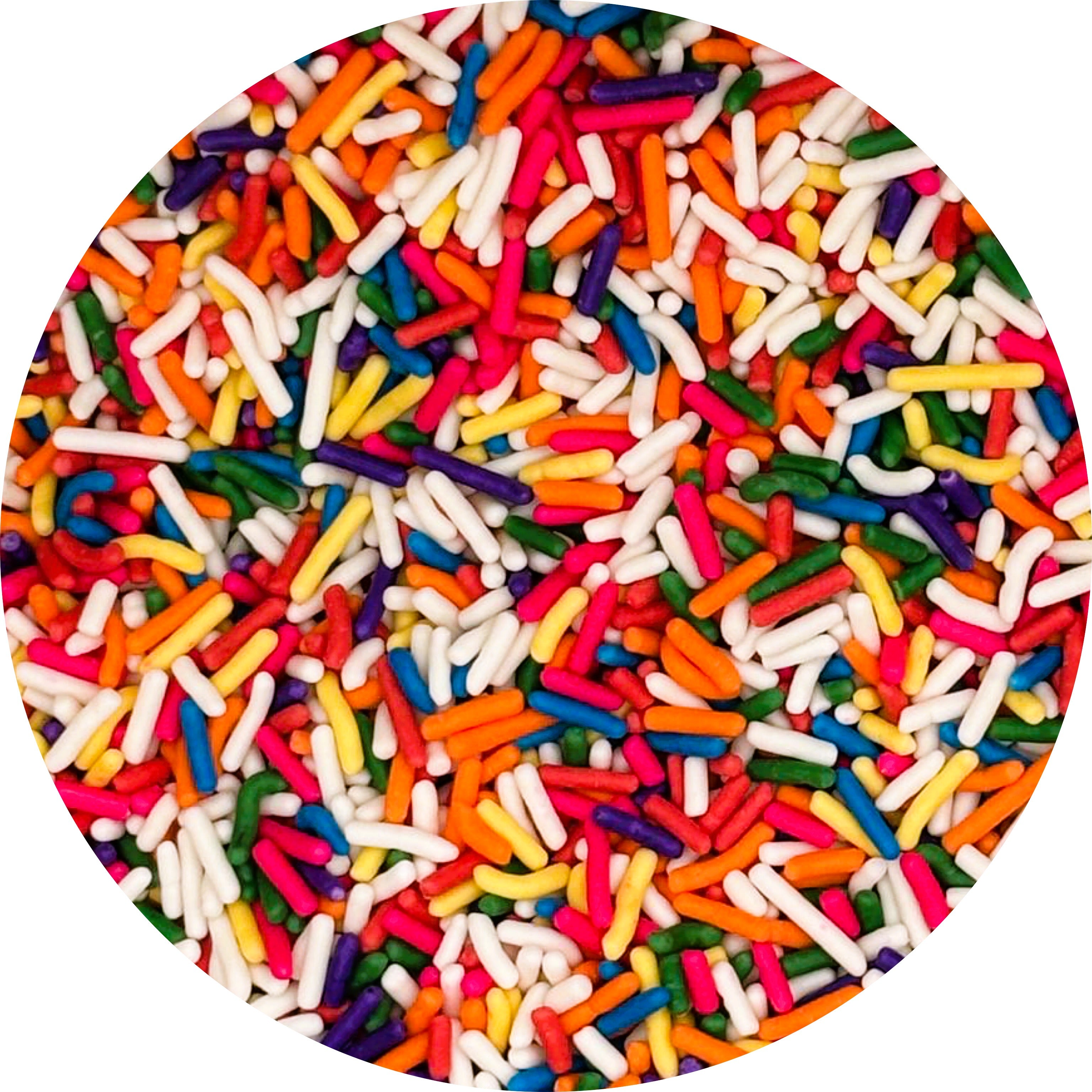 10lb Bulk Rainbow Sprinkles for Baking - Nonpareil Confetti Sprinkles for Cakes, Cookies, Cupcakes & Desserts - Perfect for Party Decorations, Ice Cream Toppings and DIY Treats