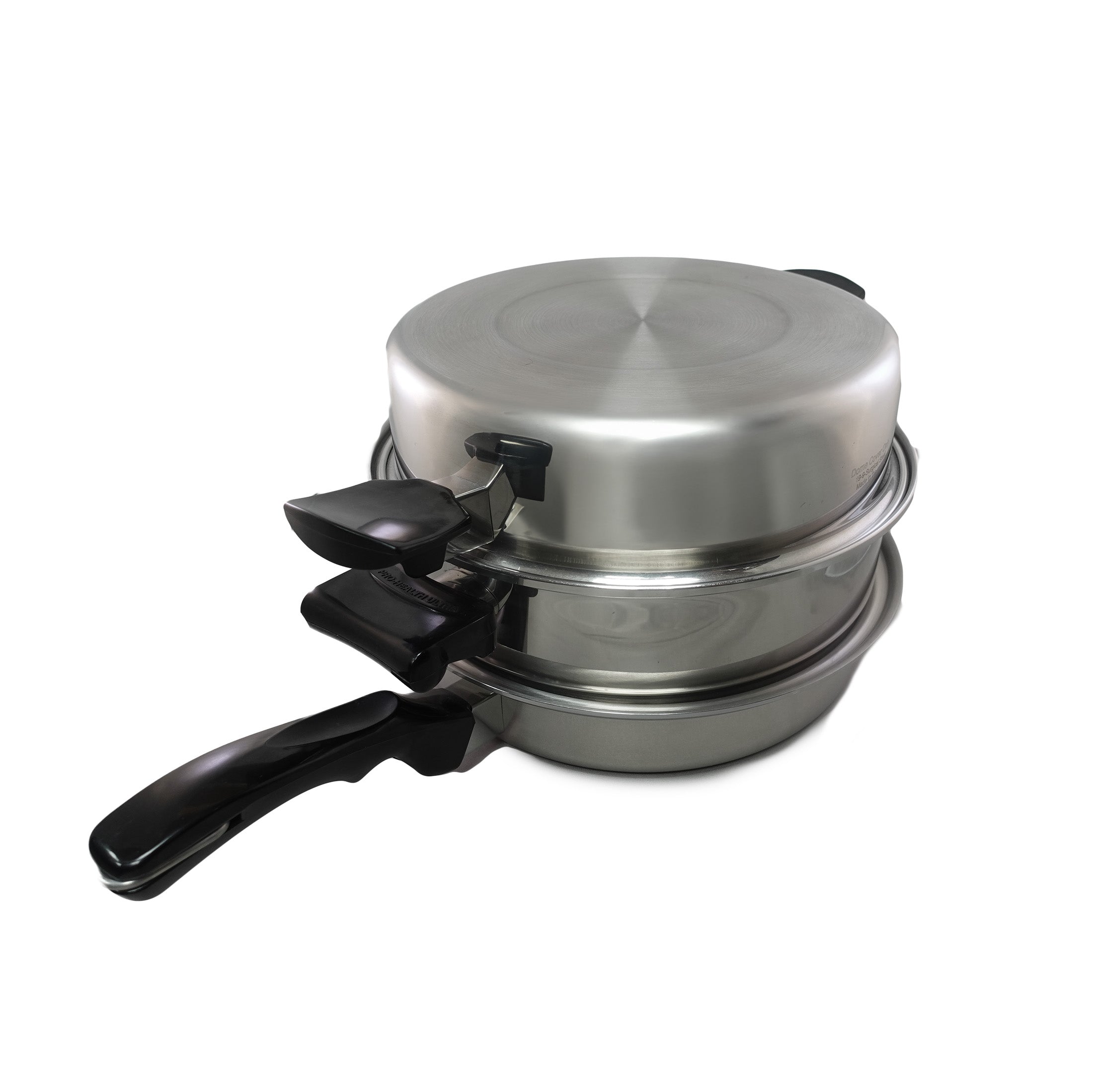 Premium 12-Inch Nonstick Large Skillet with Steamer Insert & Glass Dome Lid - Healthy Cooking, Stir Fry, Pasta & Vegetables - Perfect for Home Chefs & Family Meals